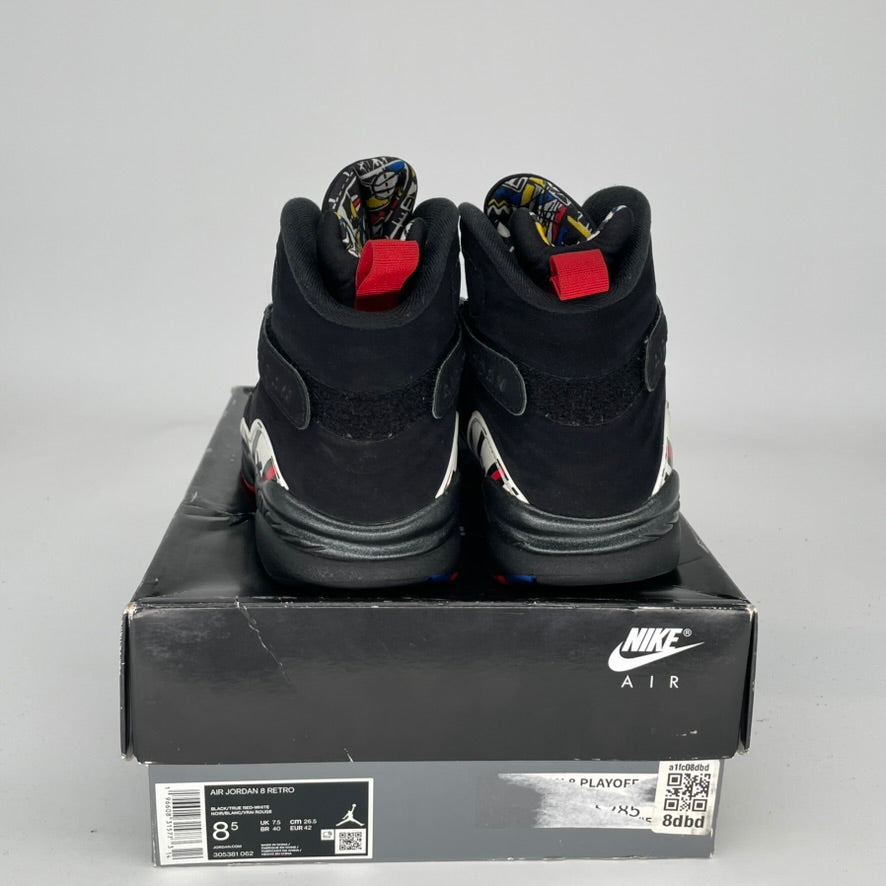 AIR JORDAN 8 PLAYOFFS SIZE 8.5 305381-062