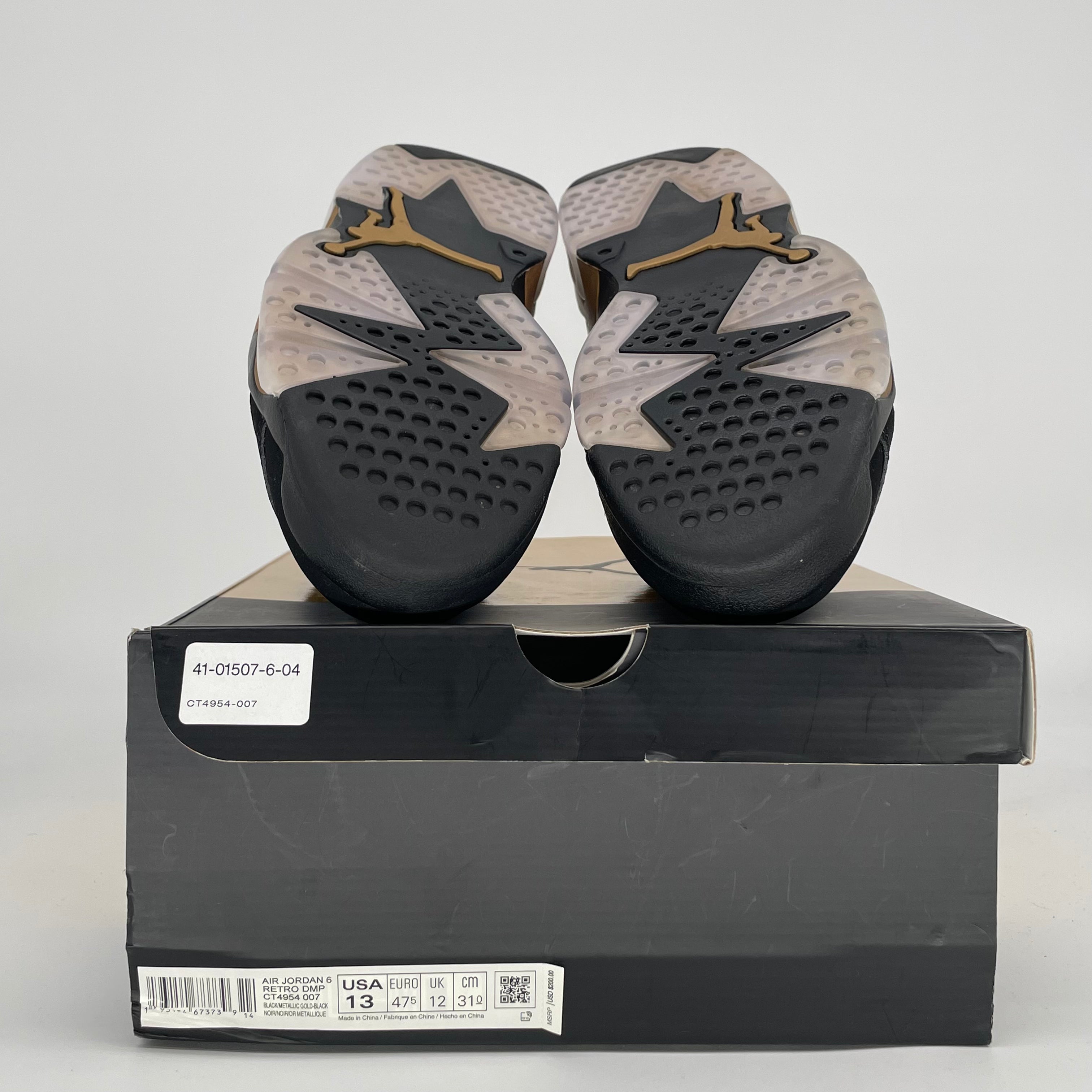 AIR JORDAN 6 DMP CT4954-007 SIZE 13/14.5W