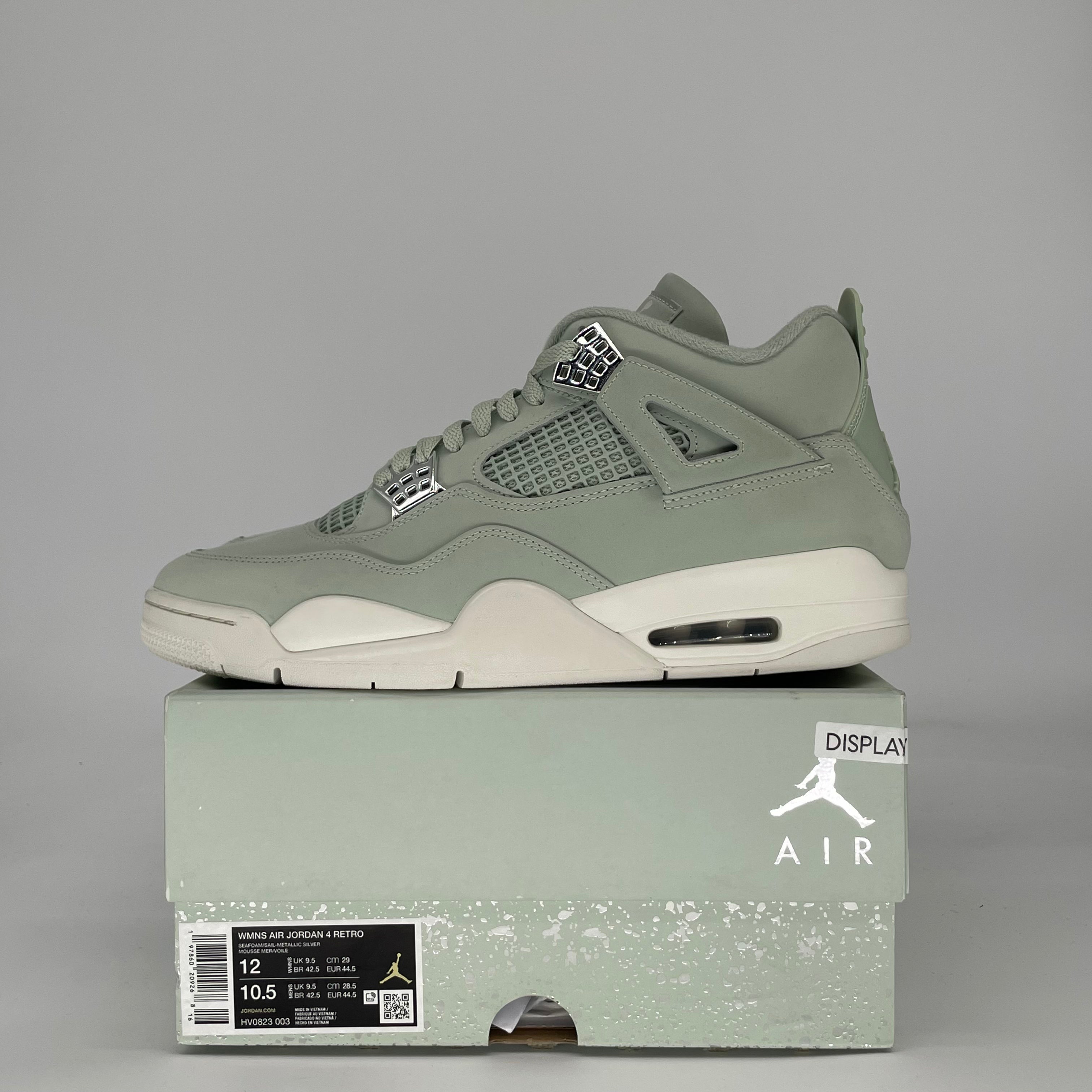 AIR JORDAN 4 SEAFOAM SAIL W HV0823-003 SIZE 10.5/12W