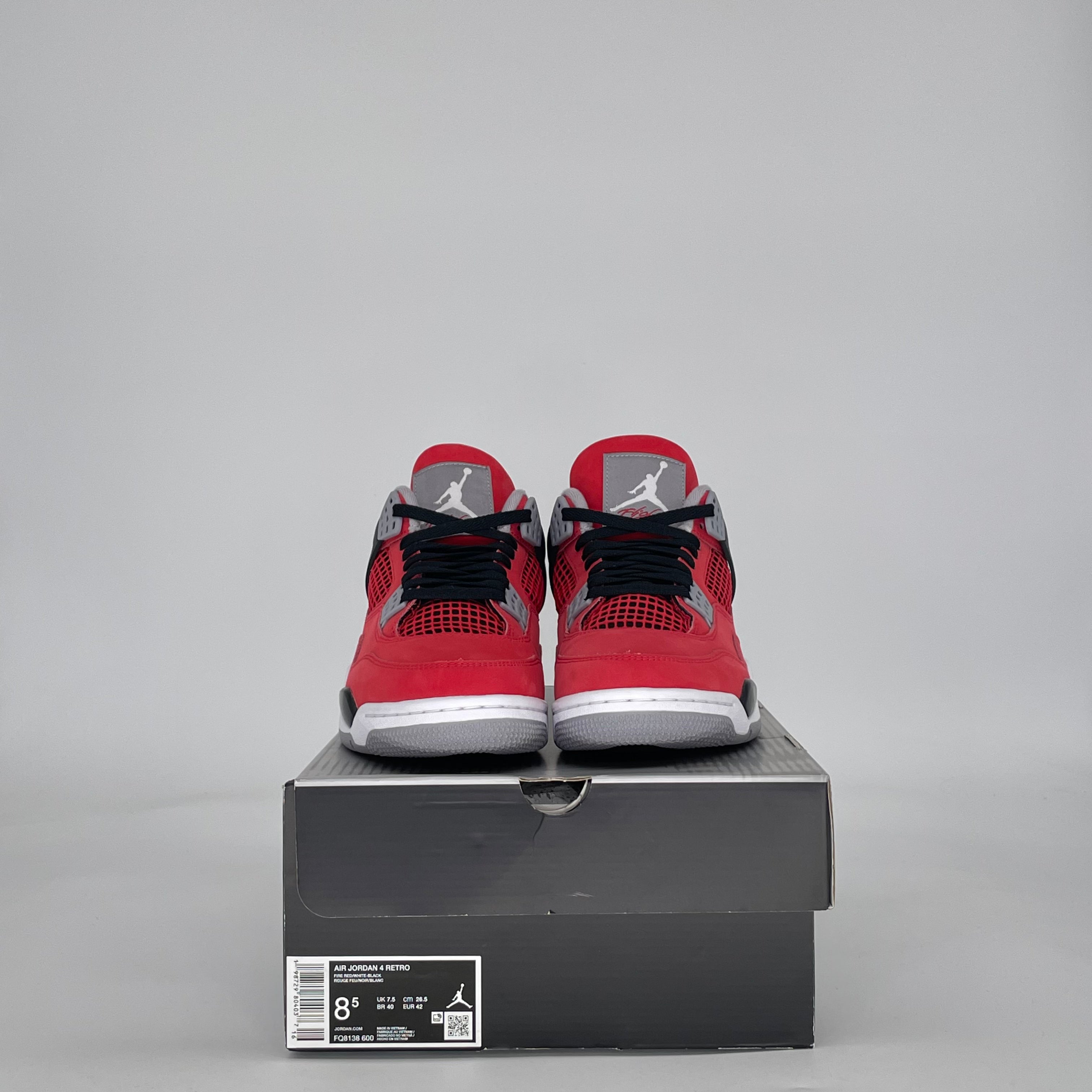 AIR JORDAN 4 TORO BRAVO FQ8138-600 SIZE 8.5/10W