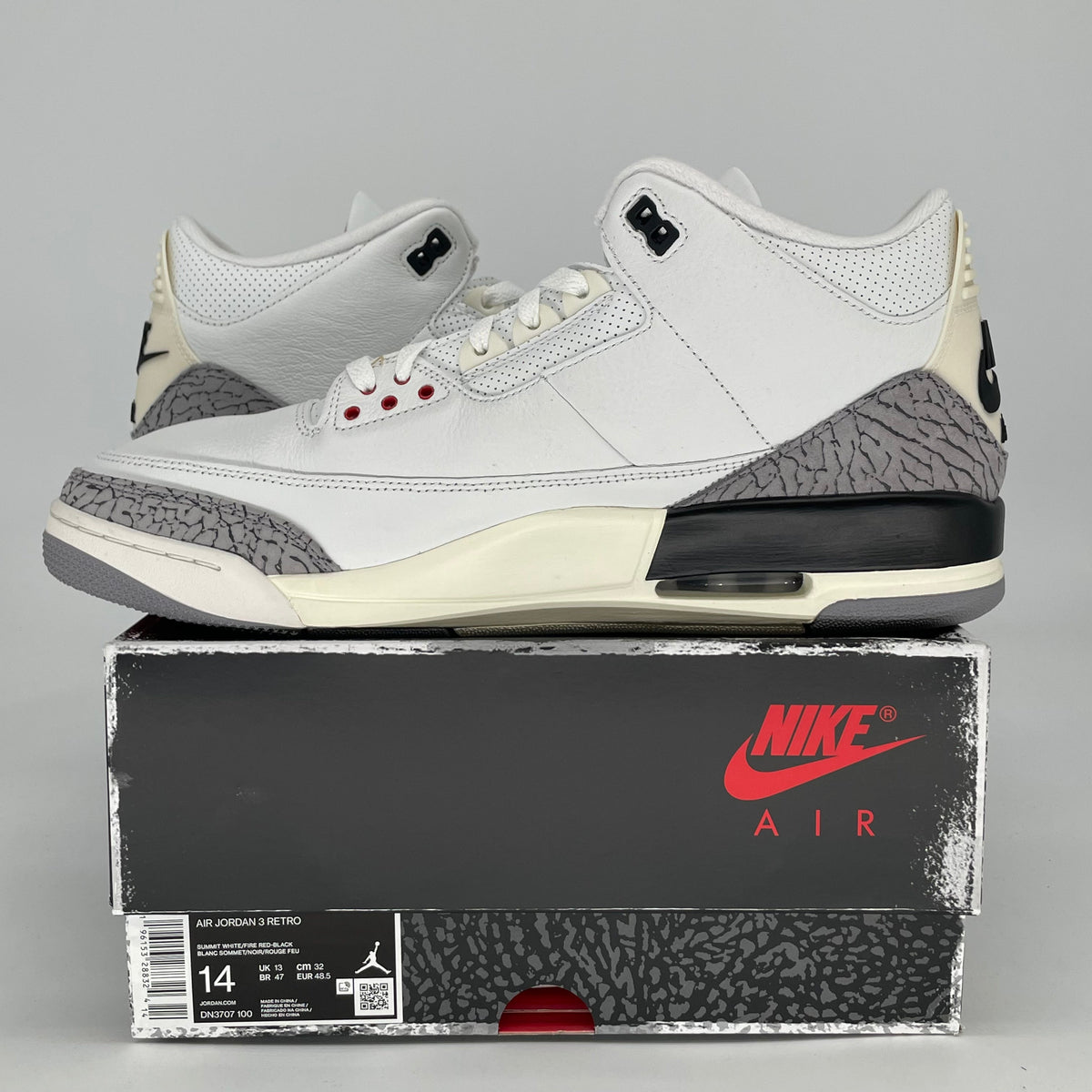 Jordan 3 Retro White Cement Reimagined