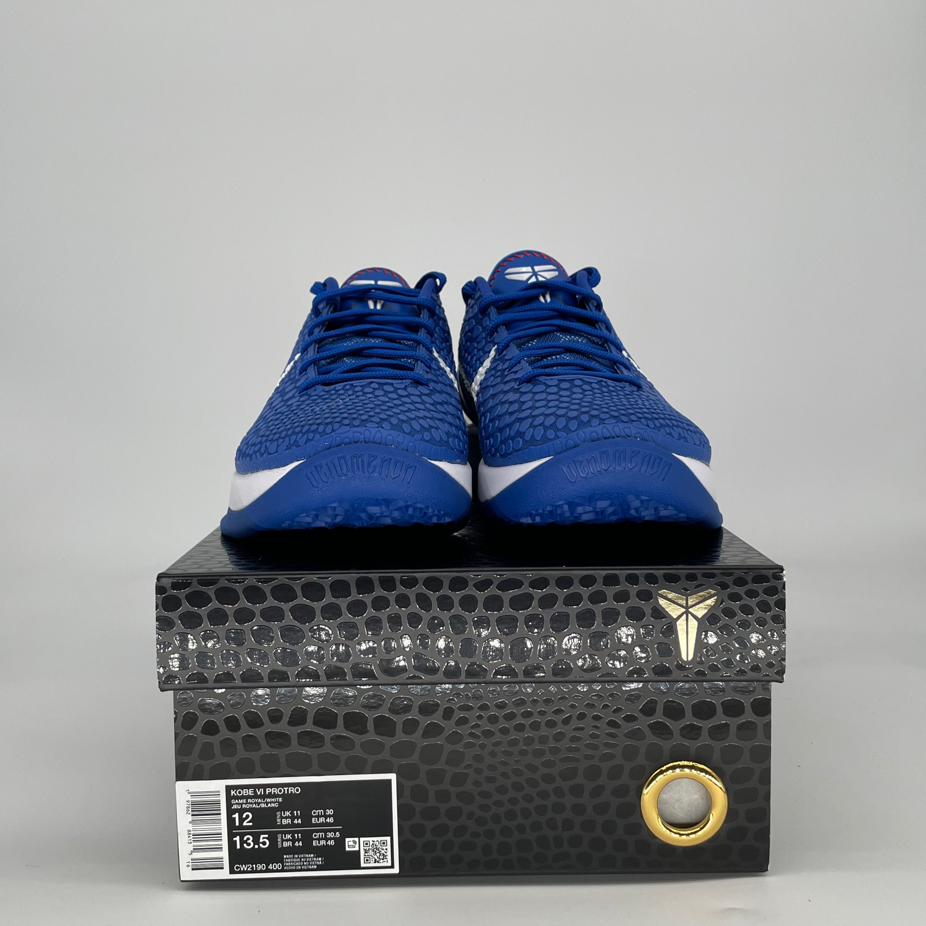 NIKE KOBE 6 PROTRO DODGERS CW2190-400 SIZE 12/13.5W