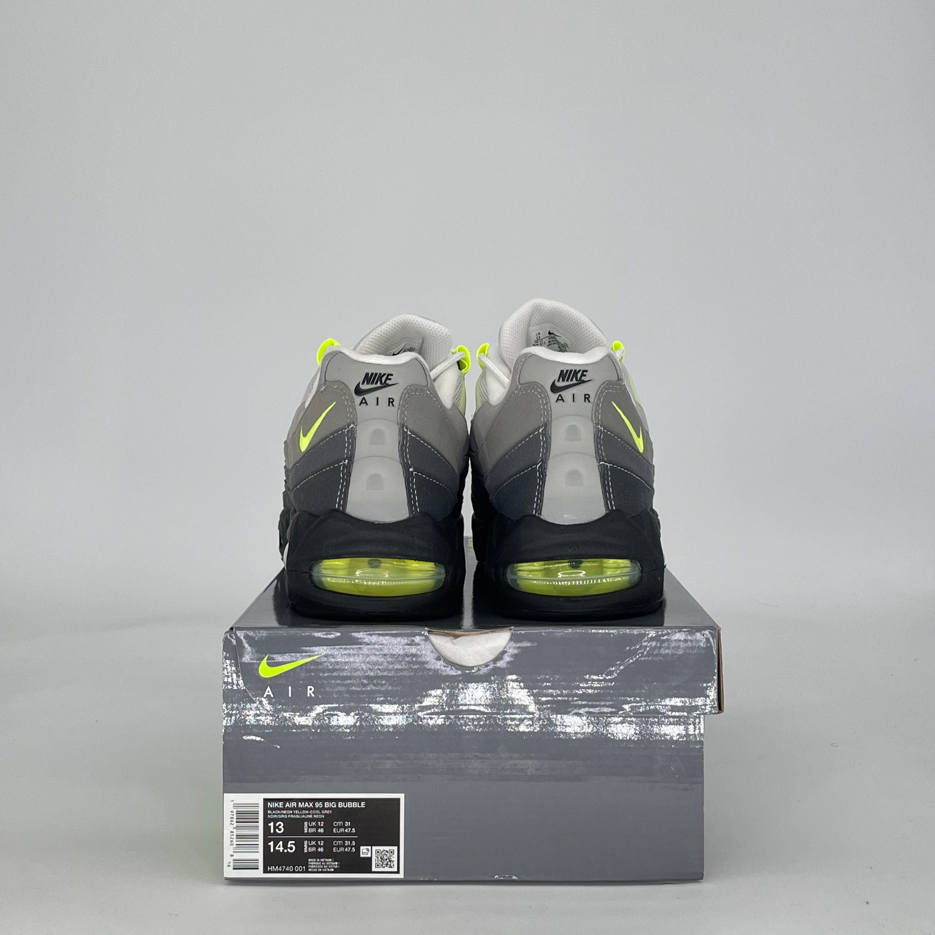 NIKE AIR MAX 95 BIG BUBBLE NEON HM4740-001 SIZE 13/14.5W