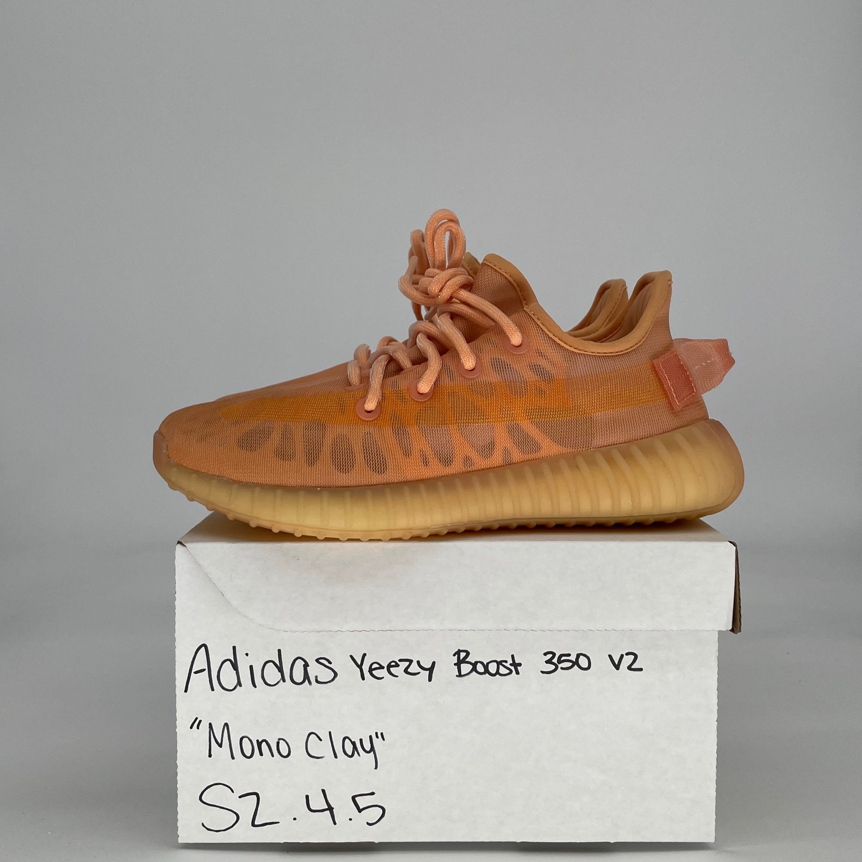 ADIDAS YEEZY BOOST 350 V2 MONO CLAY GW2870 SIZE 4.5/6W
