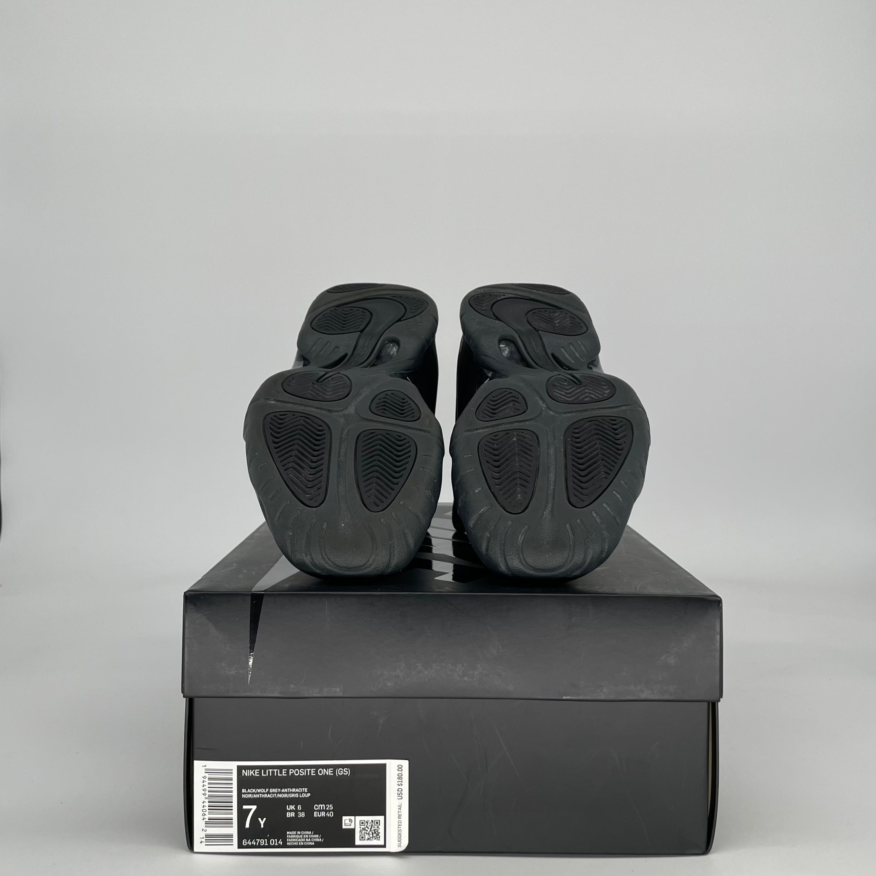 NIKE AIR FOAMPOSITE ONE ANTHRACITE 644791-014 SIZE 7/8.5W