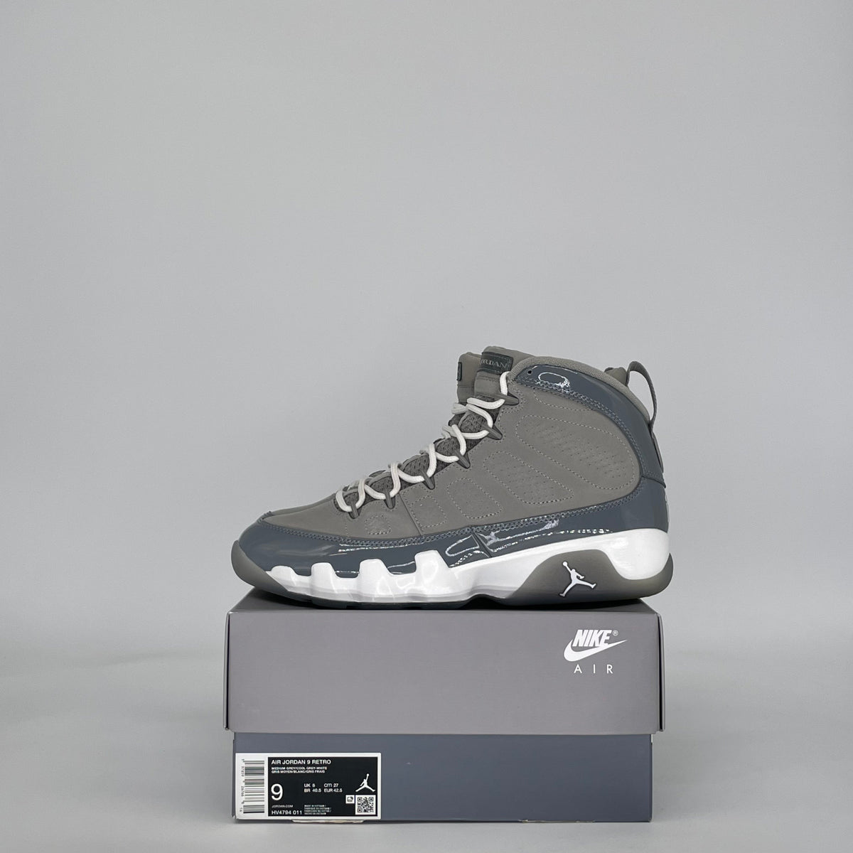 Jordan 9 Retro Cool Grey (2025)