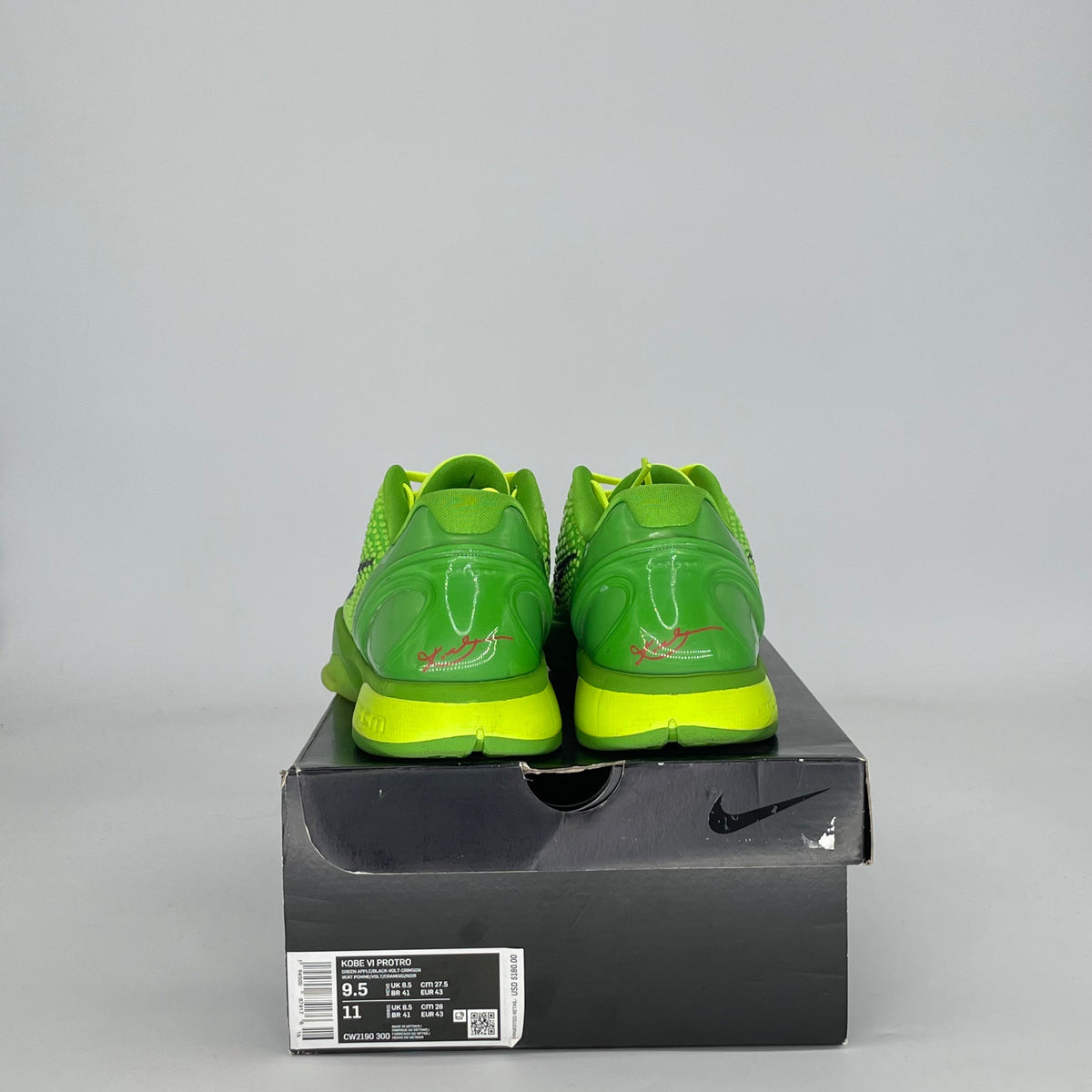 Nike Kobe 6 Protro Grinch (2020)