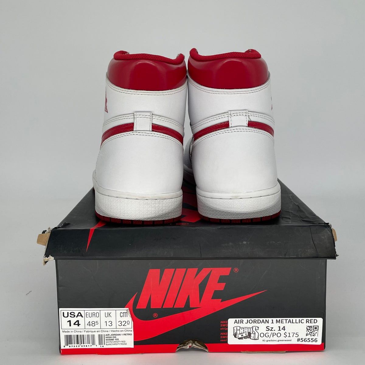 Jordan 1 Retro Metallic Red (2017)