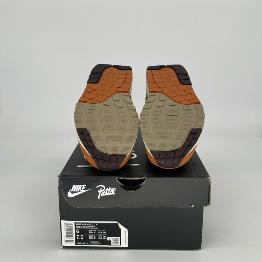 Nike Air Max 1 Patta Waves Monarch (with Bracelet)
