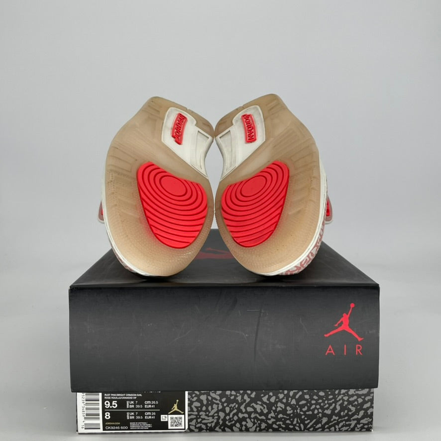 AIR JORDAN 3 RUST PINK W CK9246-600 SIZE 8/9.5W