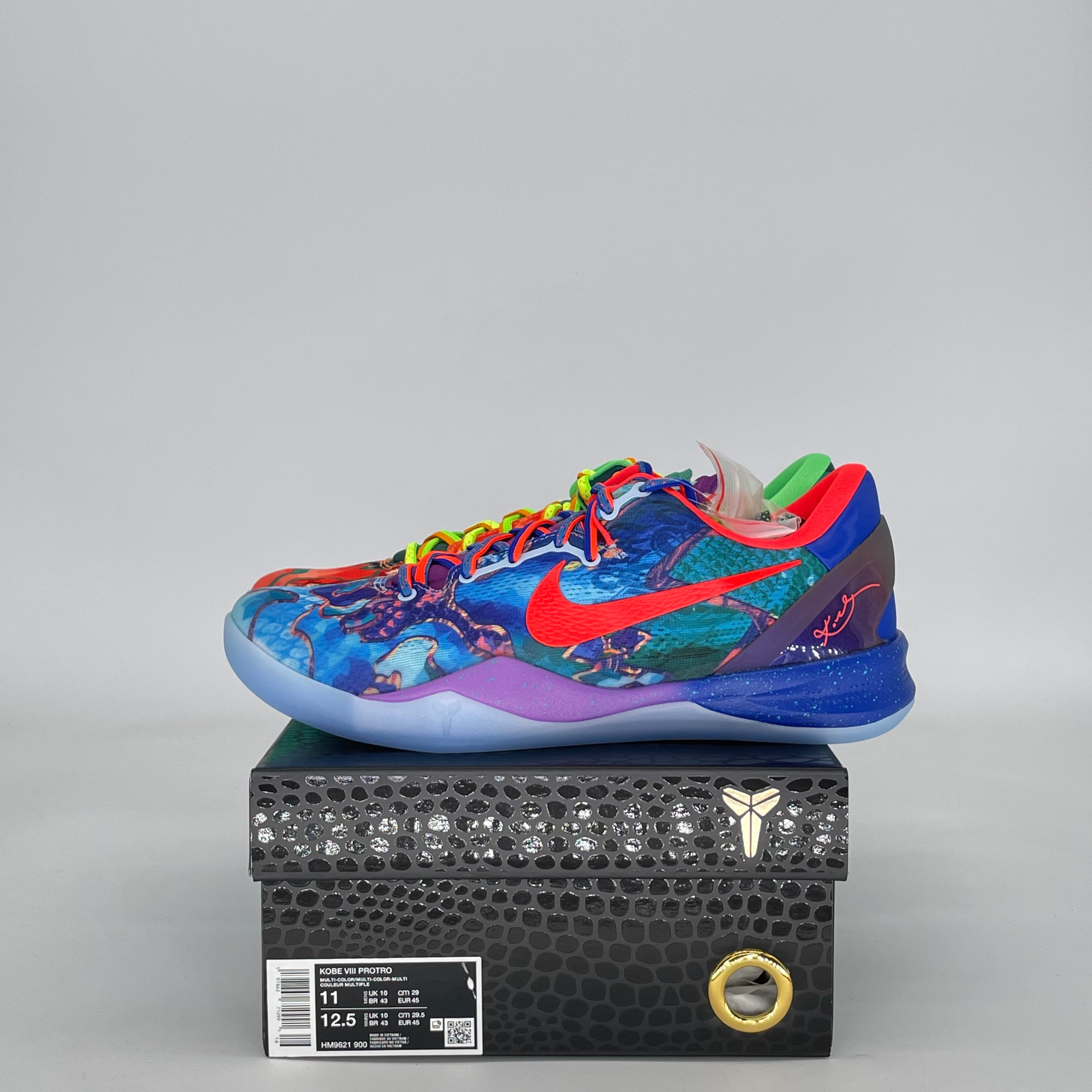 NIKE KOBE 8 PROTRO WHAT THE (2025) HM9621-900 SIZE 11/12.5W