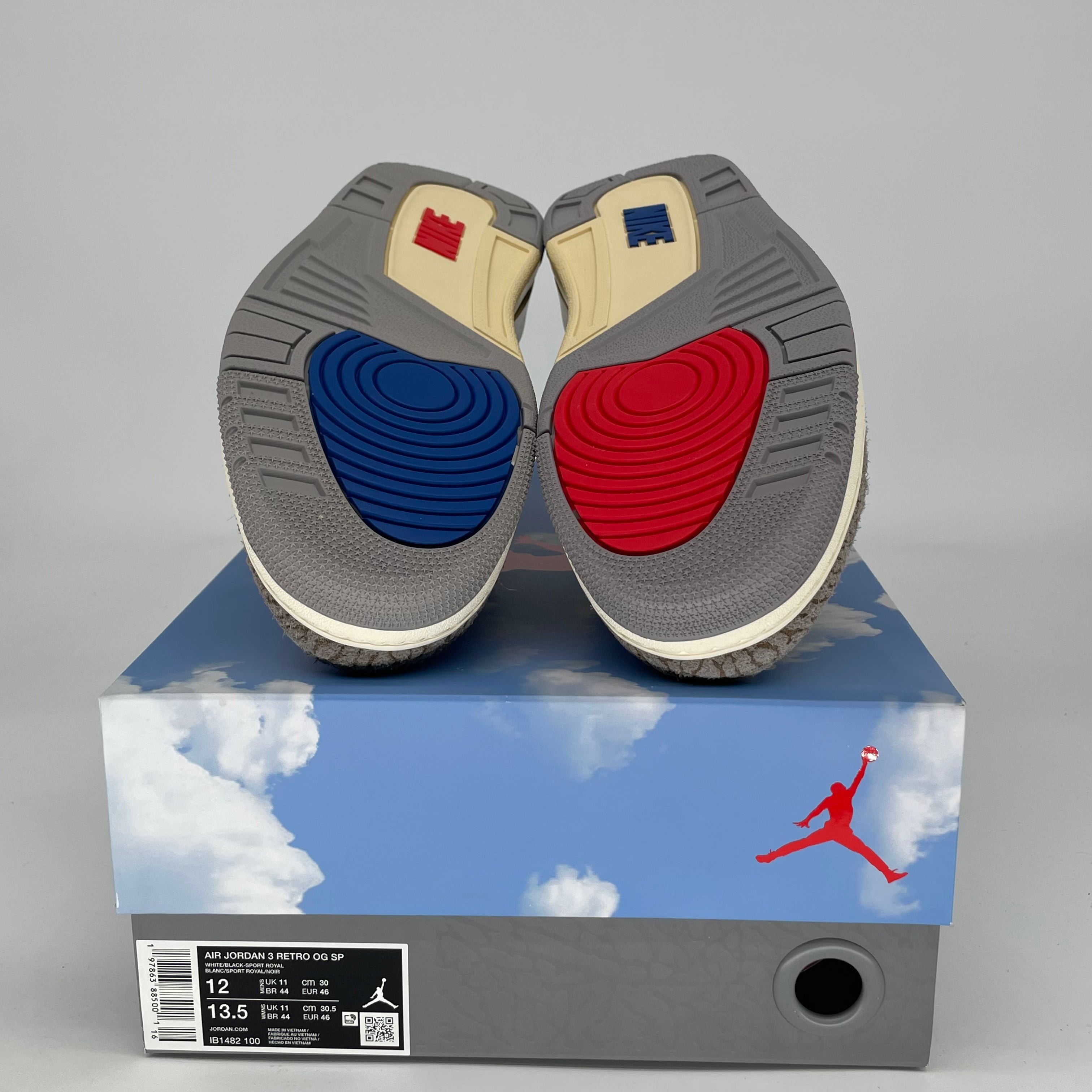 AIR JORDAN 3 SEOUL 2.0 IB1482-100 SIZE 12/13.5W