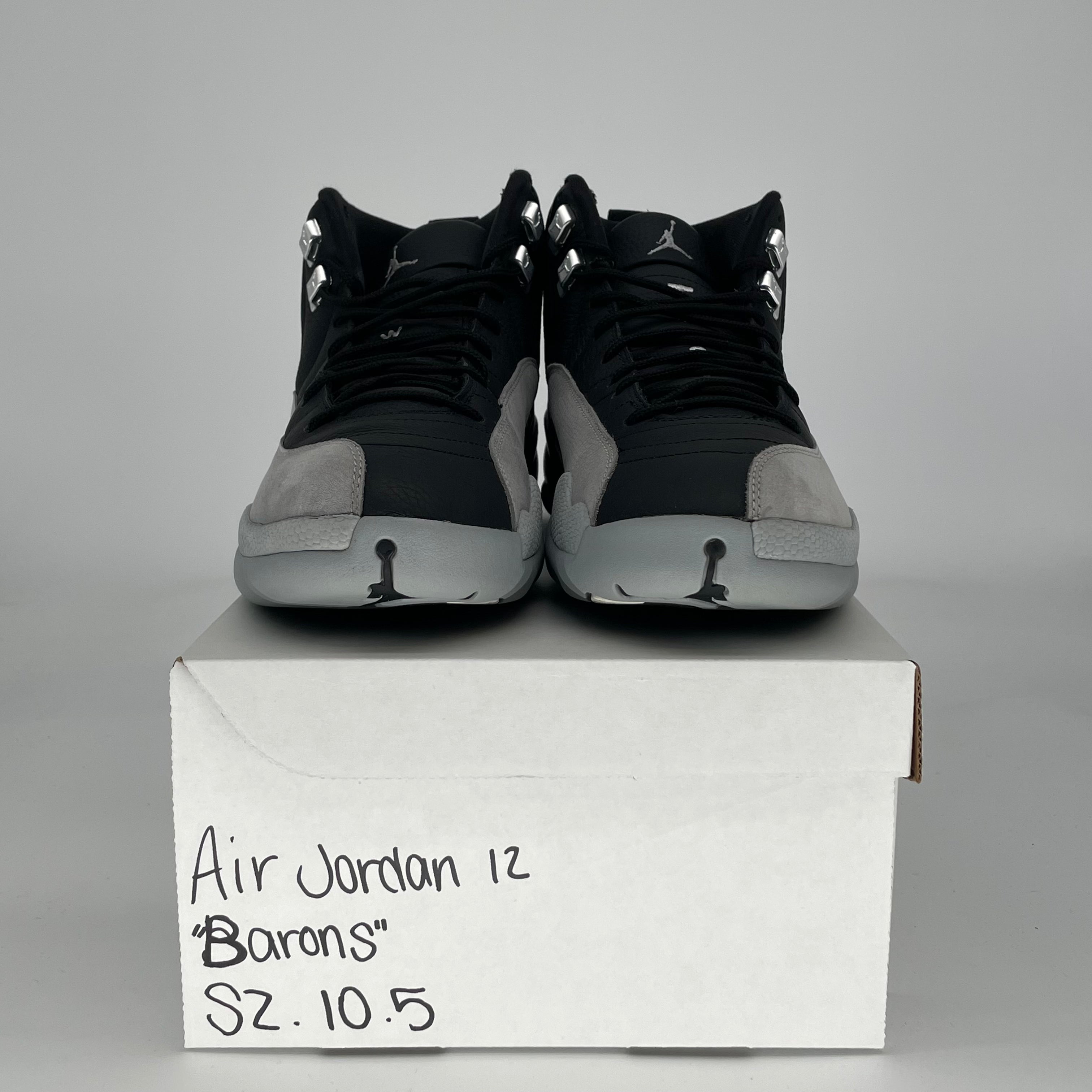 AIR JORDAN 12 BARONS CT8013-010 SIZE 10.5/12W