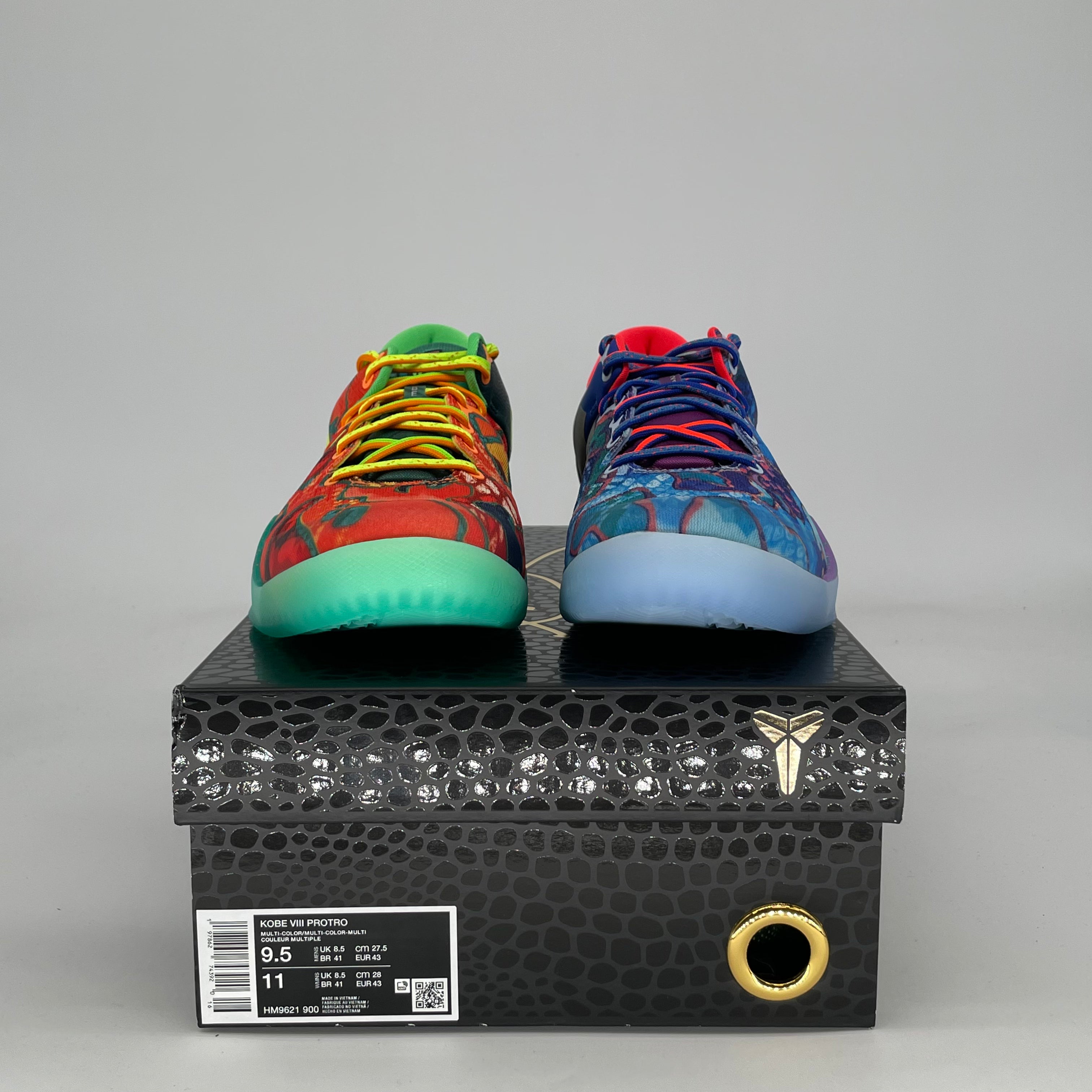 NIKE KOBE 8 PROTRO WHAT THE HM9621-900 SIZE 9.5/11W