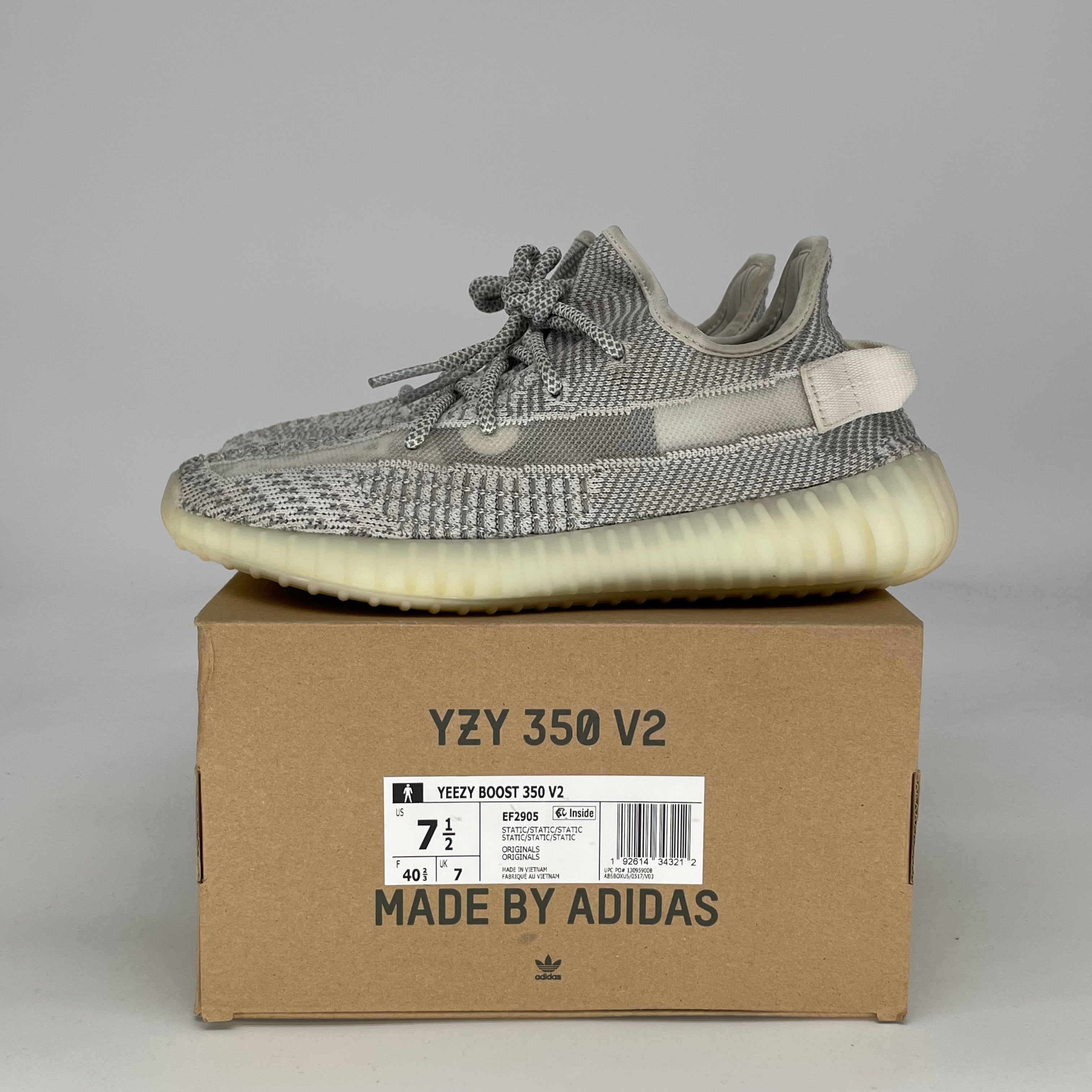 ADIDAS YEEZY 350 V2 STATIC EF2905 SIZE 7.5/9W