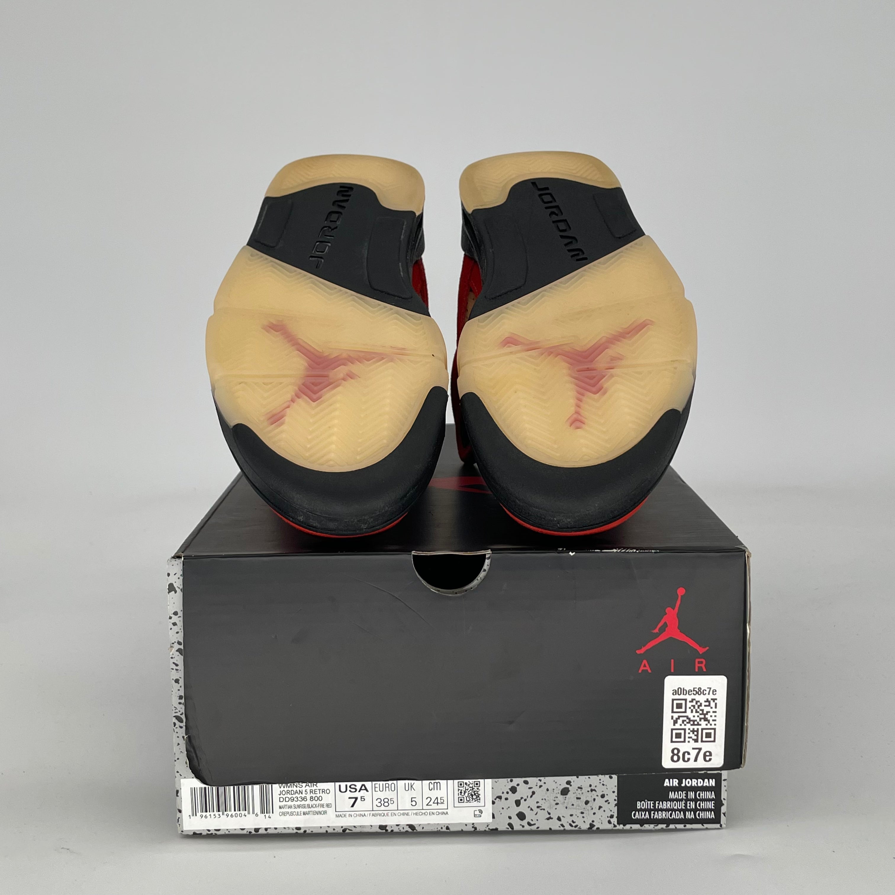 AIR JORDAN 5 DUNK ON MARS W DD9336-800 SIZE 6/7.5W