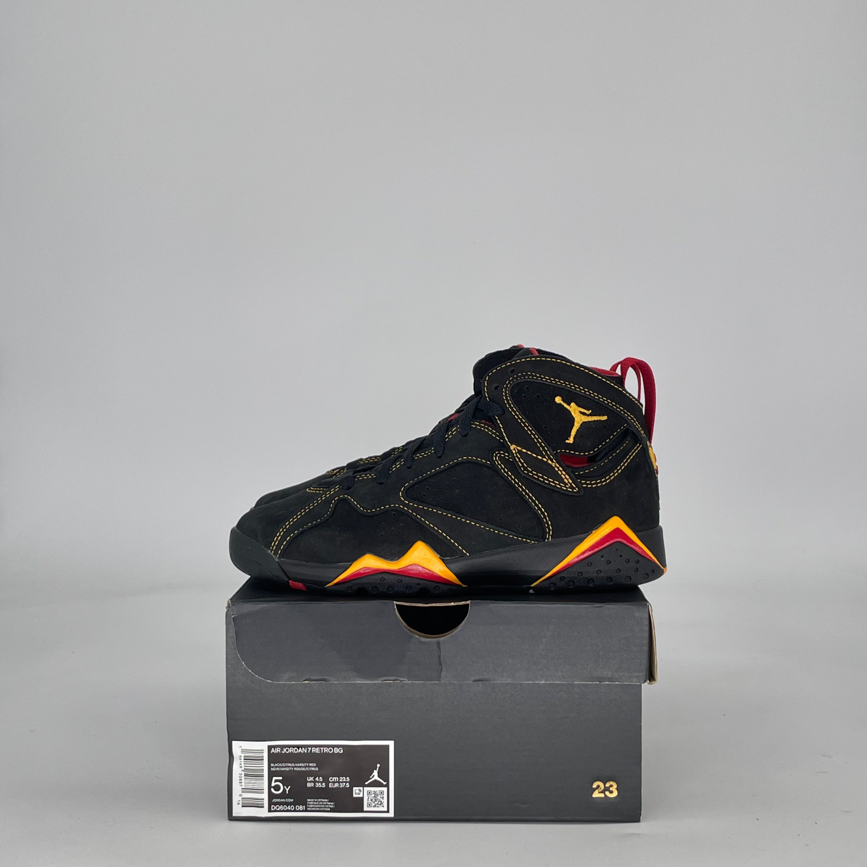 AIR JORDAN 7 CITRUS (2022) DQ6040-081 SIZE 5/6.5W GS