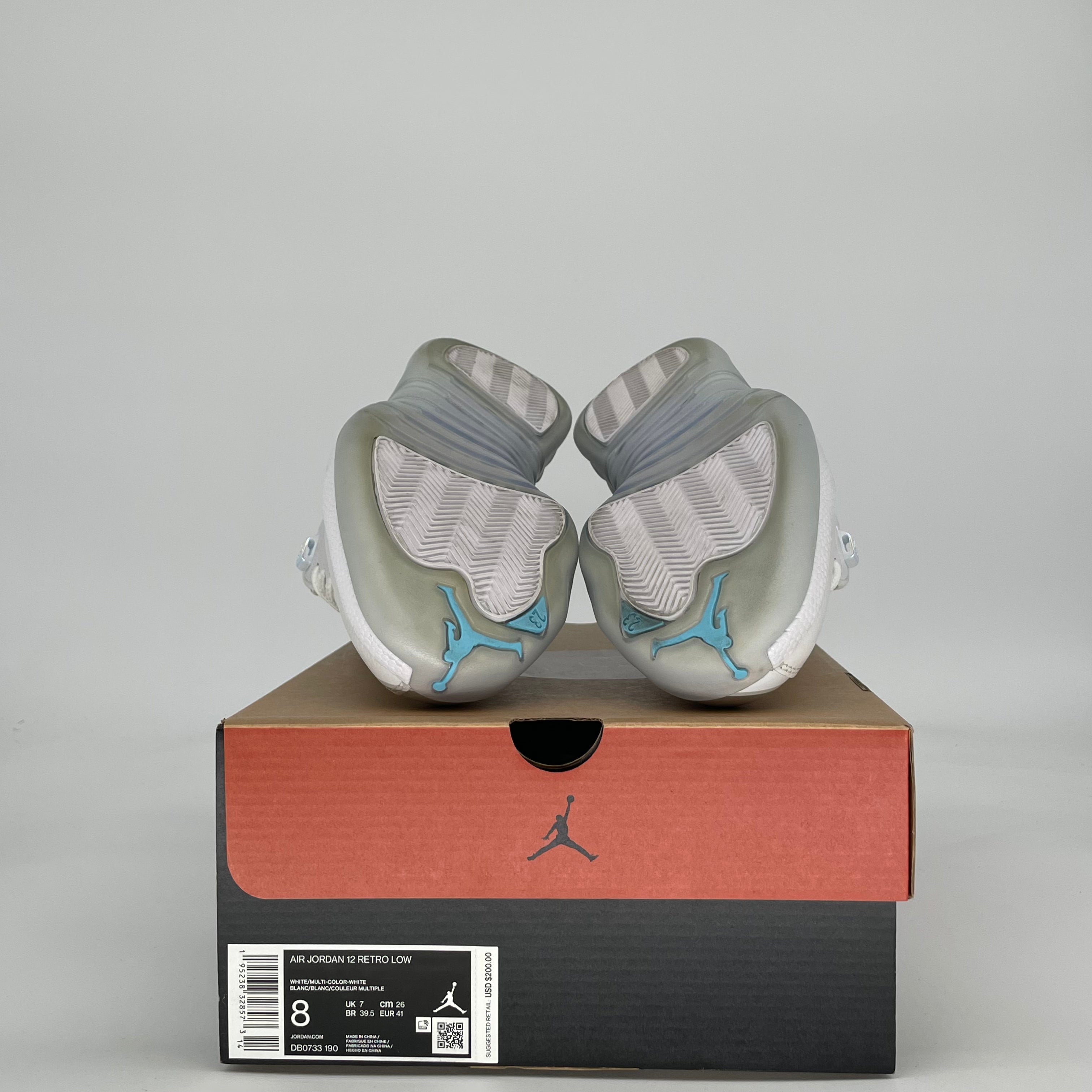 AIR JORDAN 12 LOW EASTER DB0733-190 SIZE 8/9.5W