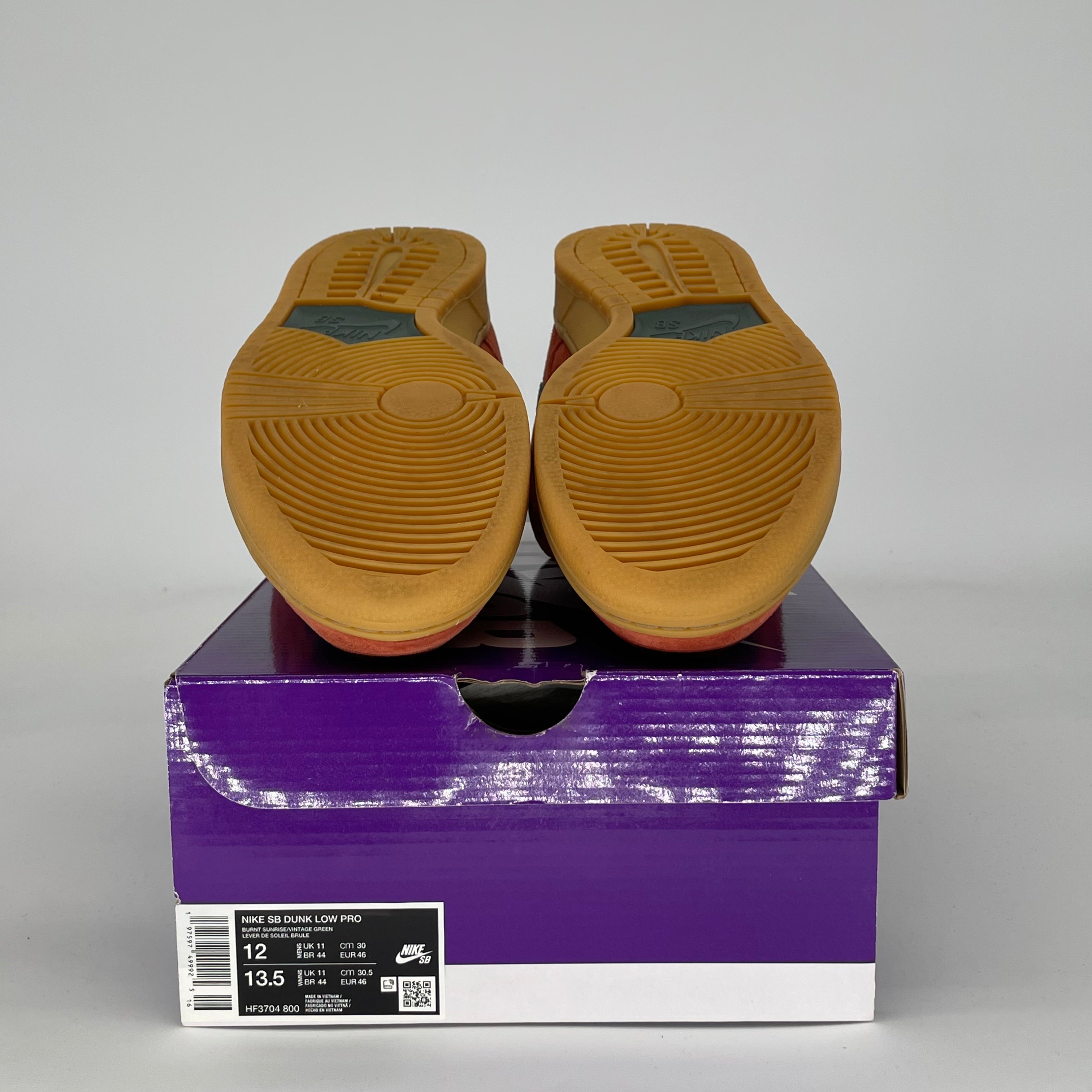 NIKE SB DUNK LOW BURNT SUNRISE HF3704-800 SIZE 12/13.5W