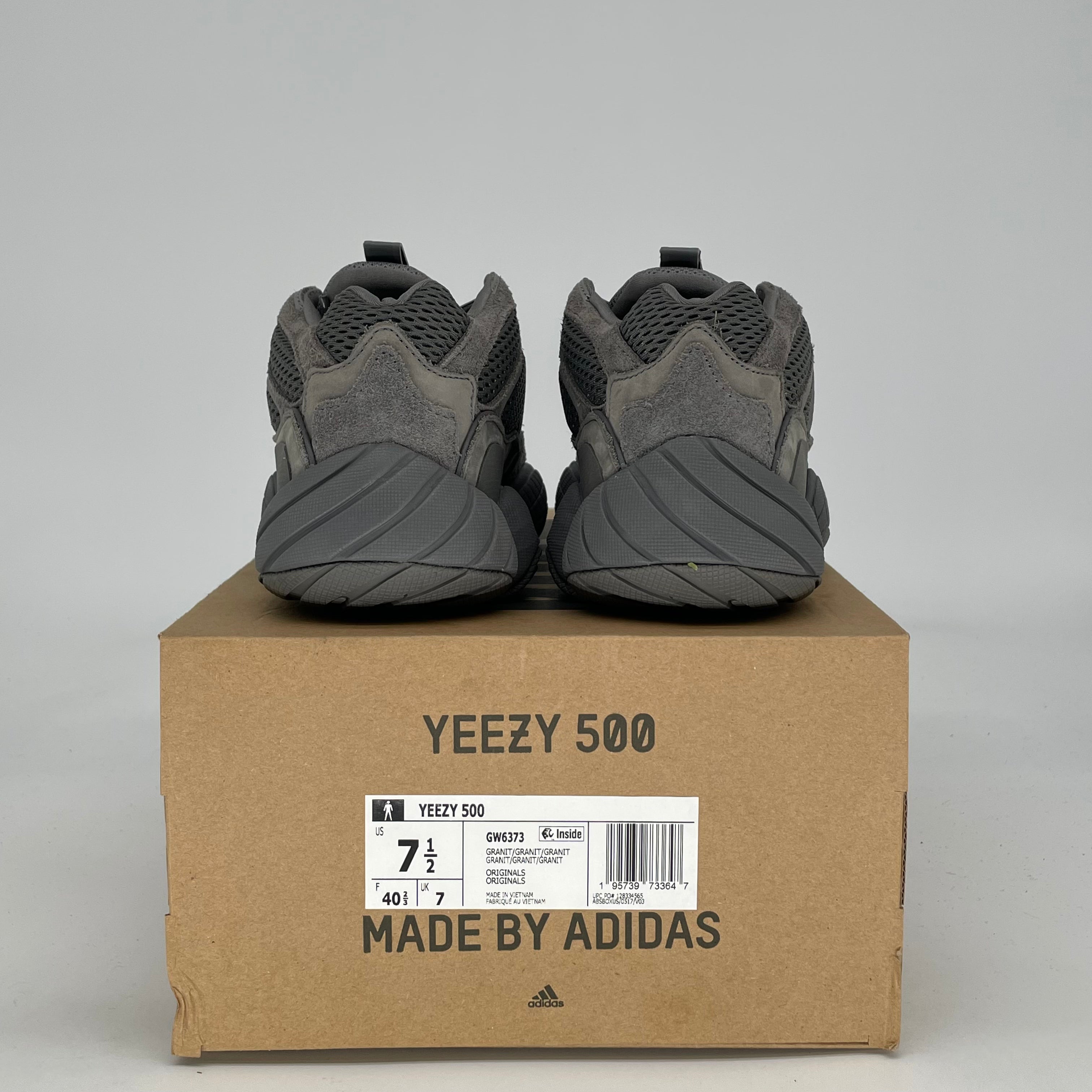 ADIDAS YEEZY 500 GRANITE GW6373 SIZE 7.5/9W