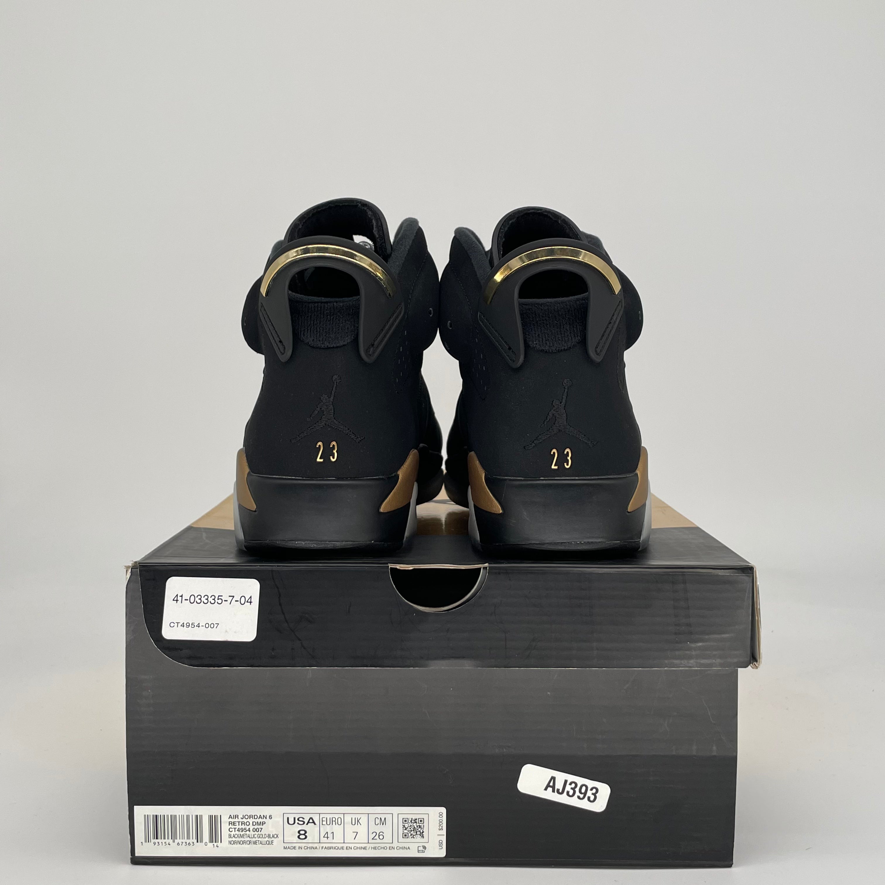 AIR JORDAN 6 DMP CT4954-007 SIZE 8/9.5W