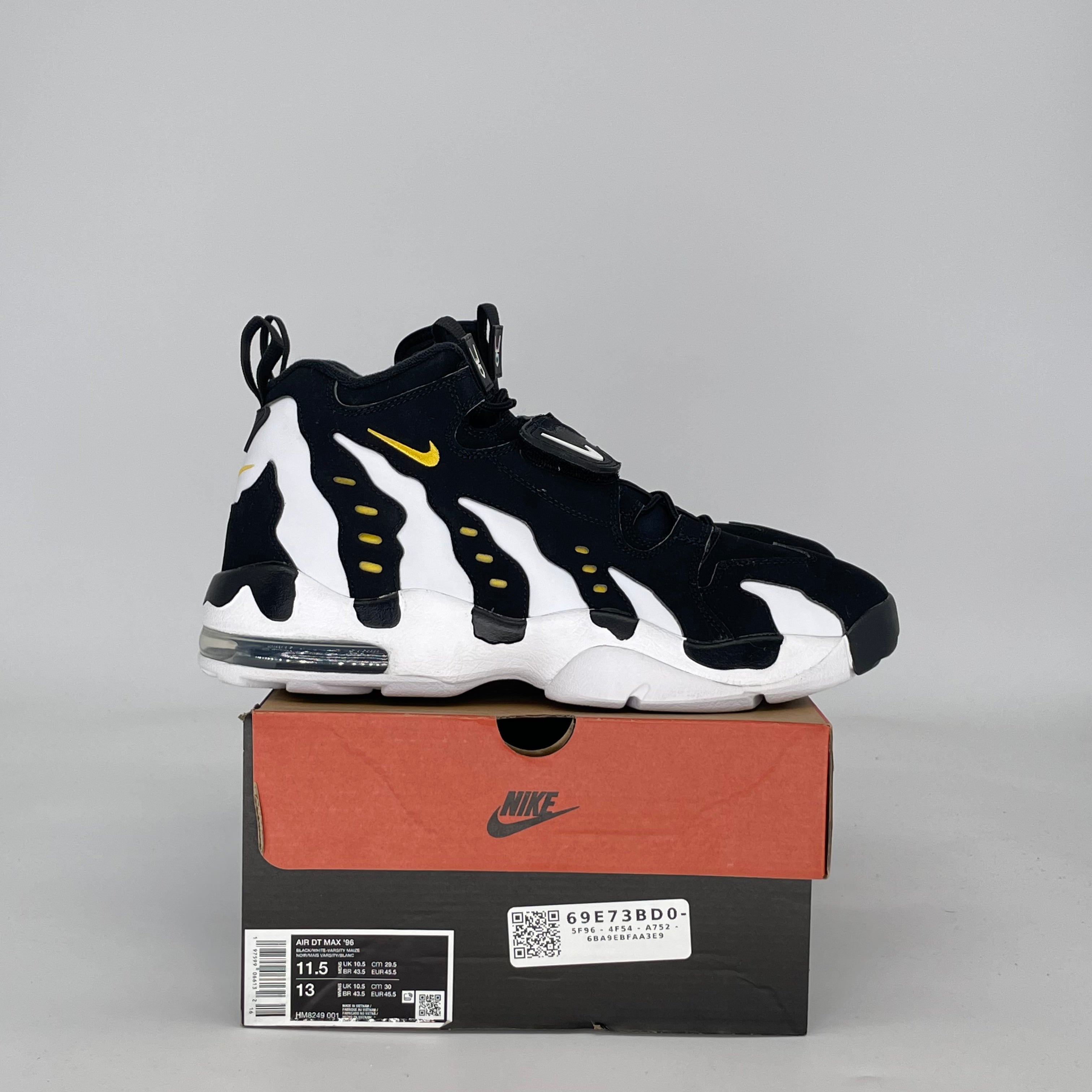 NIKE AIR DT MAX 96 BLACK WHITE HM8249-001 SIZE 11.5/13W