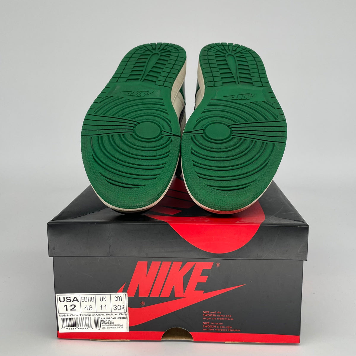 Jordan 1 Retro High Pine Green