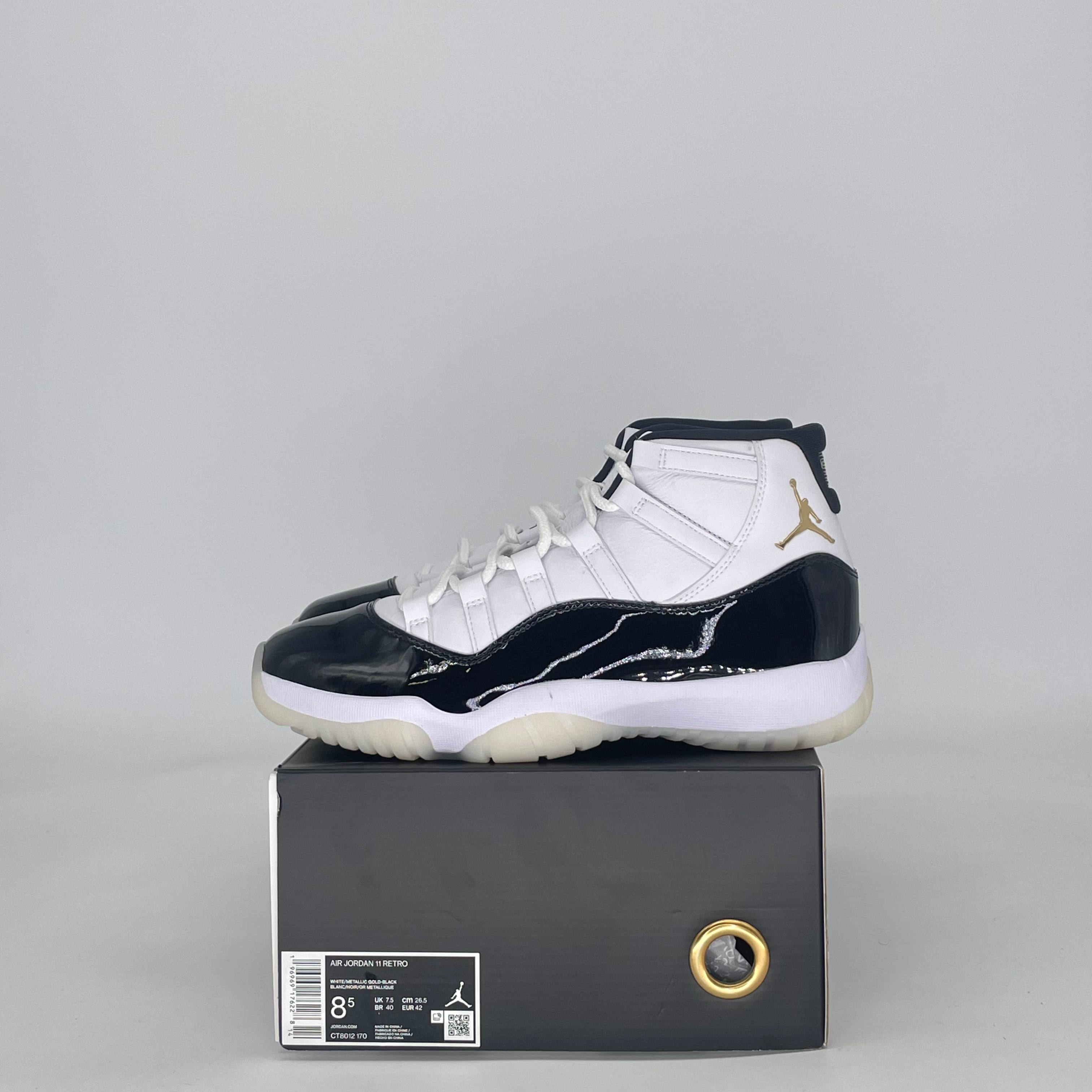 AIR JORDAN 11 DMP GRATITUDE CT8012-170 SIZE 8.5/10W
