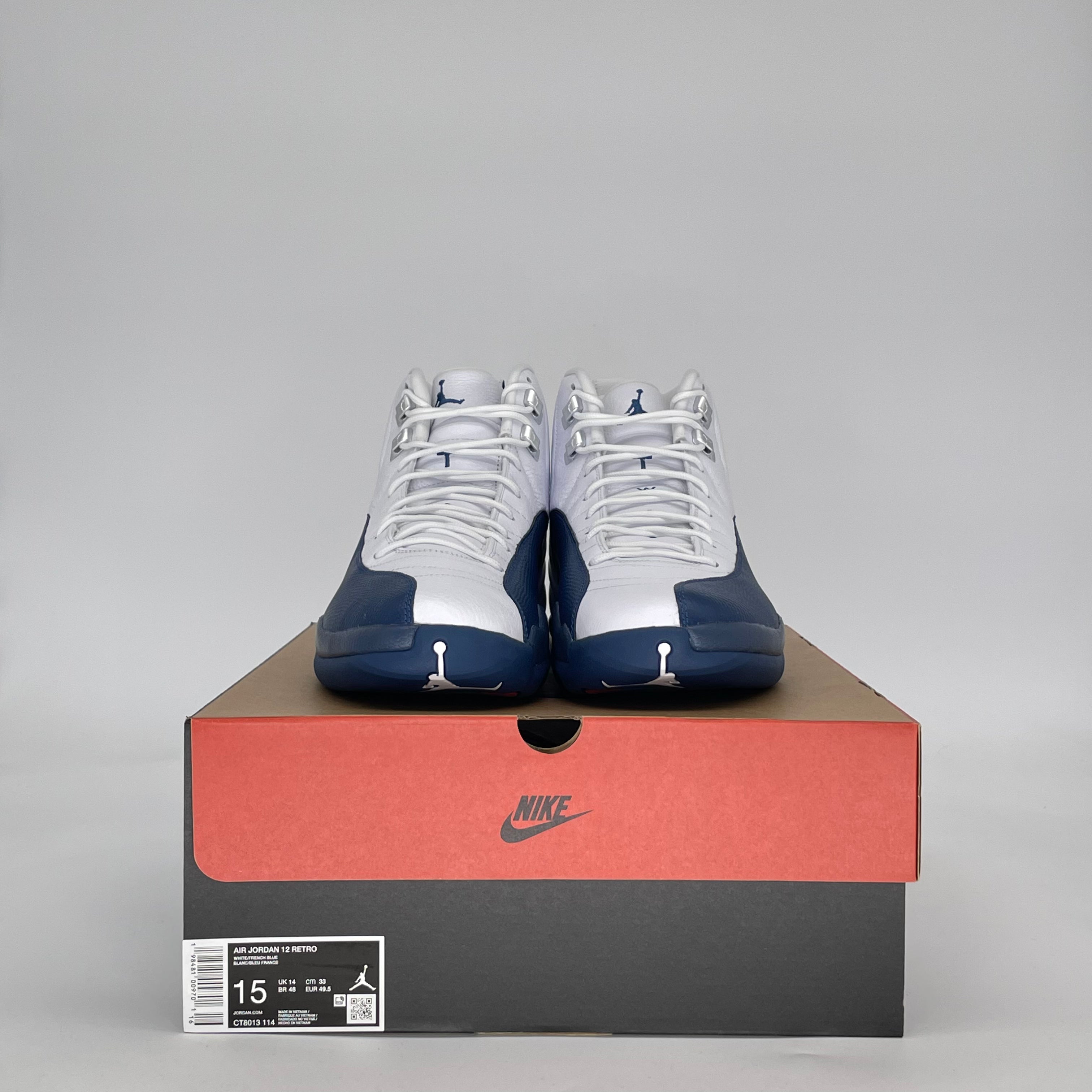 AIR JORDAN 12 FRENCH BLUE CT8013-114 SIZE 15/16.5W