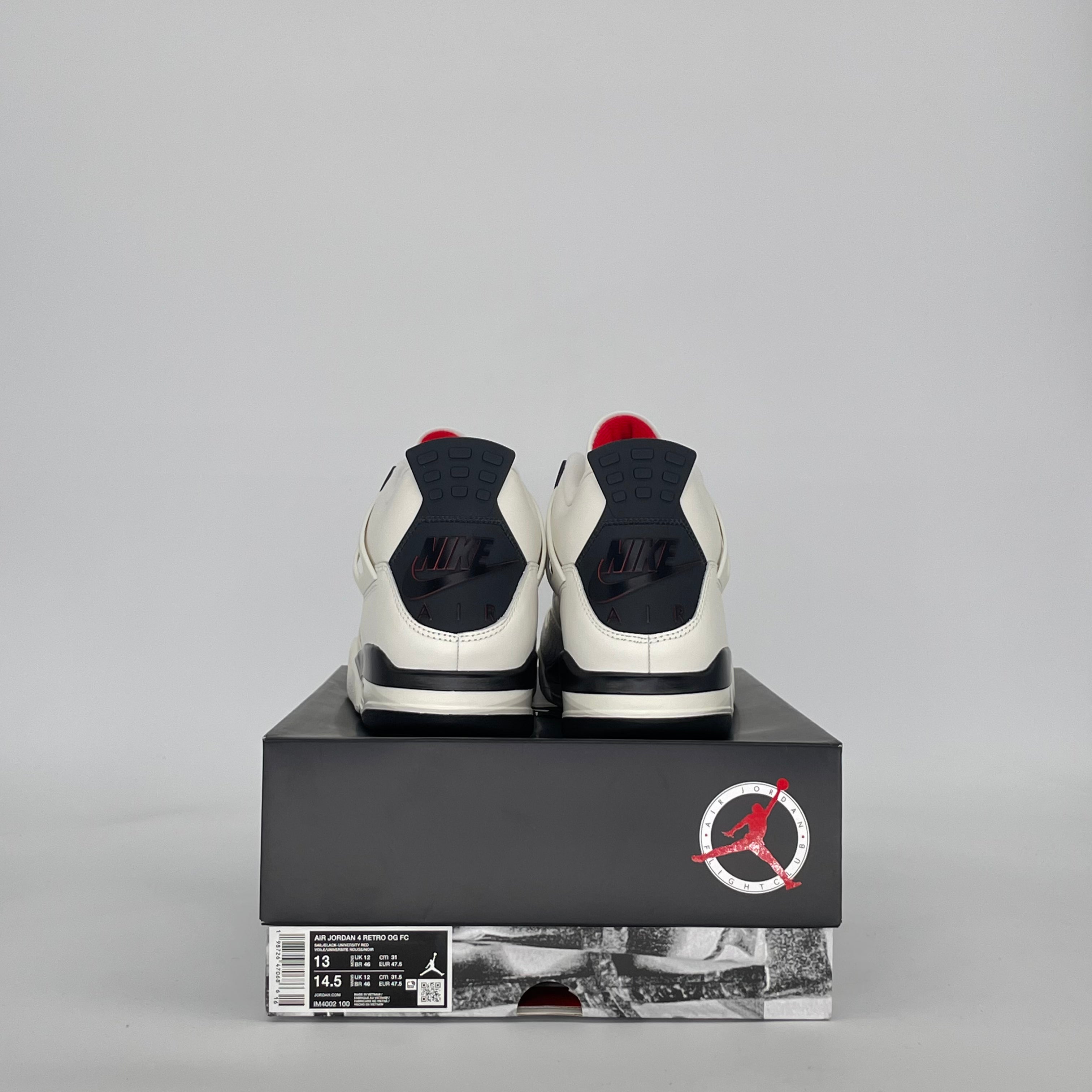 AIR JORDAN 4 FLIGHT CLUB IM4002-100 SIZE 13/14.5W