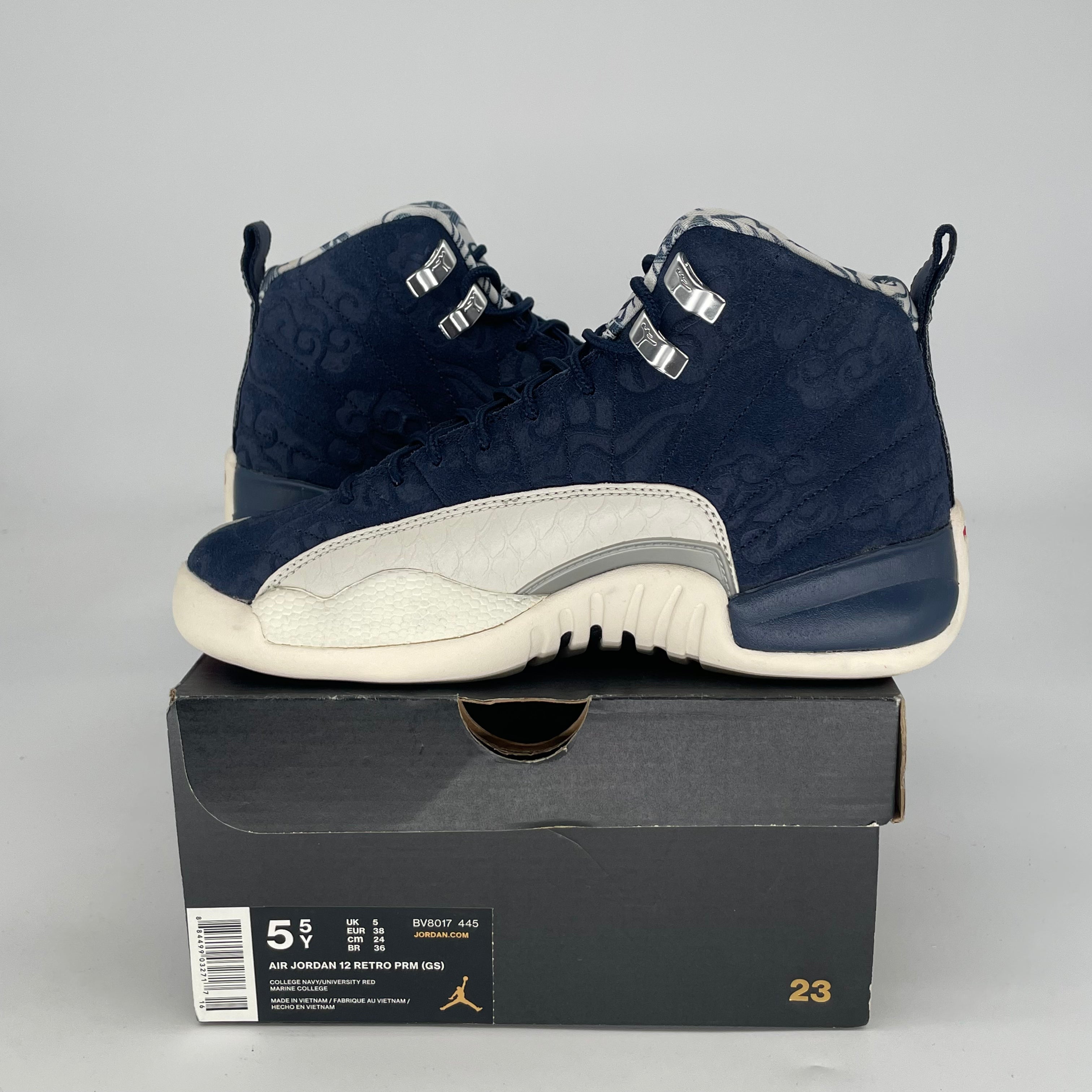 AIR JORDAN 12 INTERNATIONAL BV8017-445 SIZE 5.5/7W