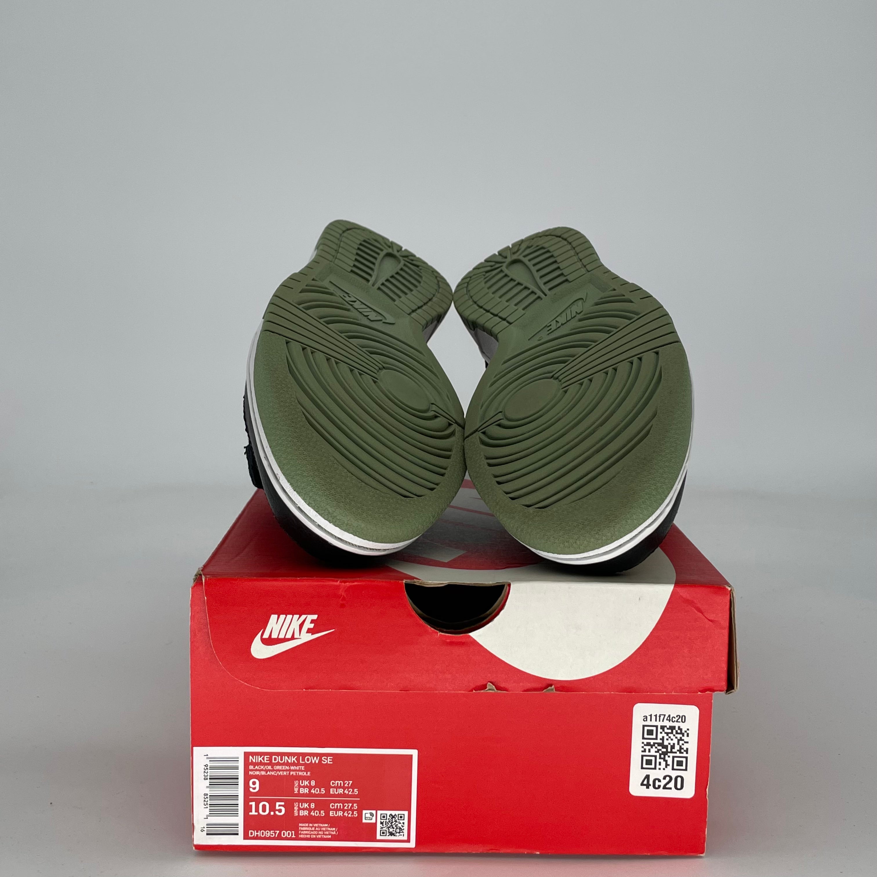 NIKE DUNK LOW CRAZY CAMO DH0957-001 SIZE 9/10.5W