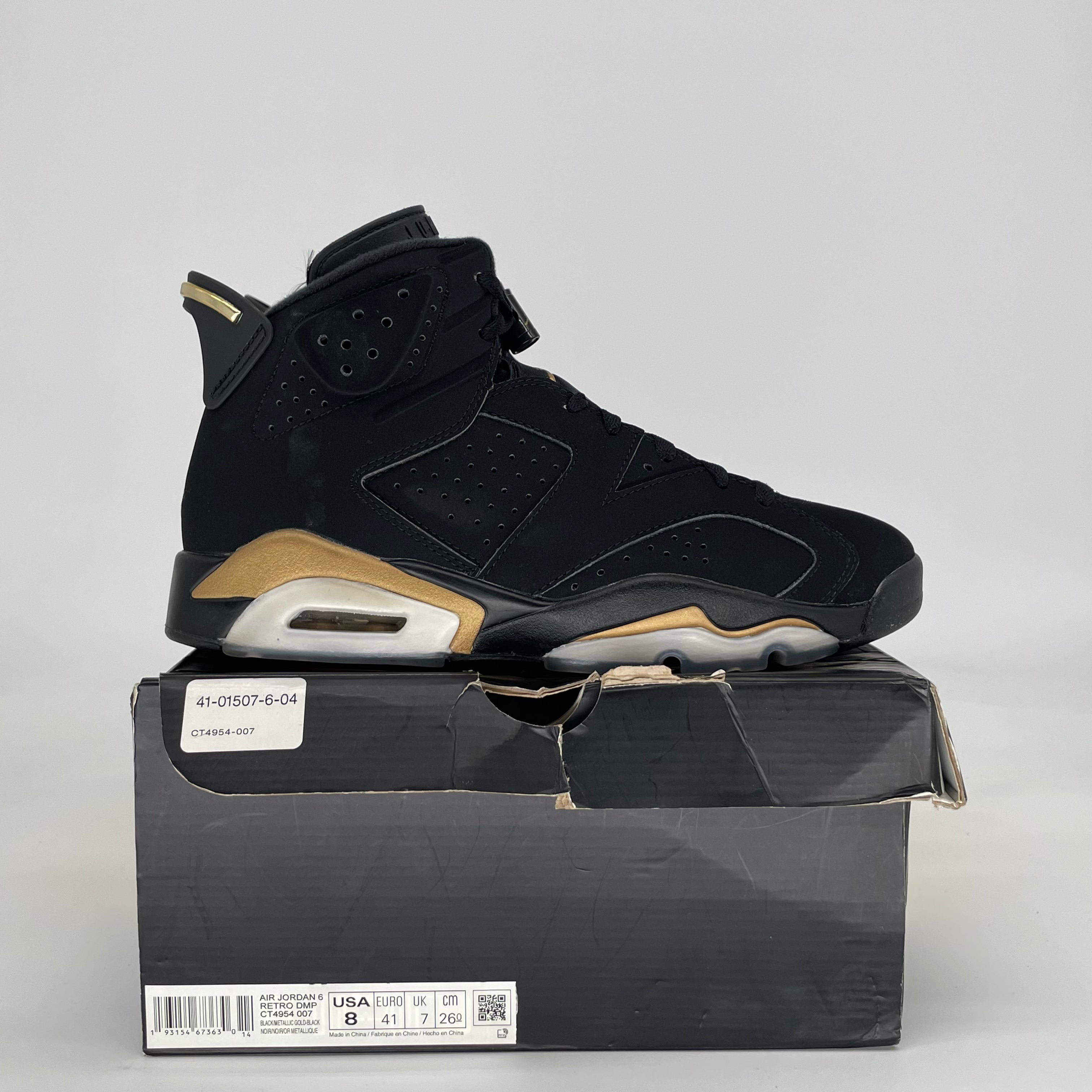 AIR JORDAN 6 DMP CT4954-007 SIZE 8/9.5W
