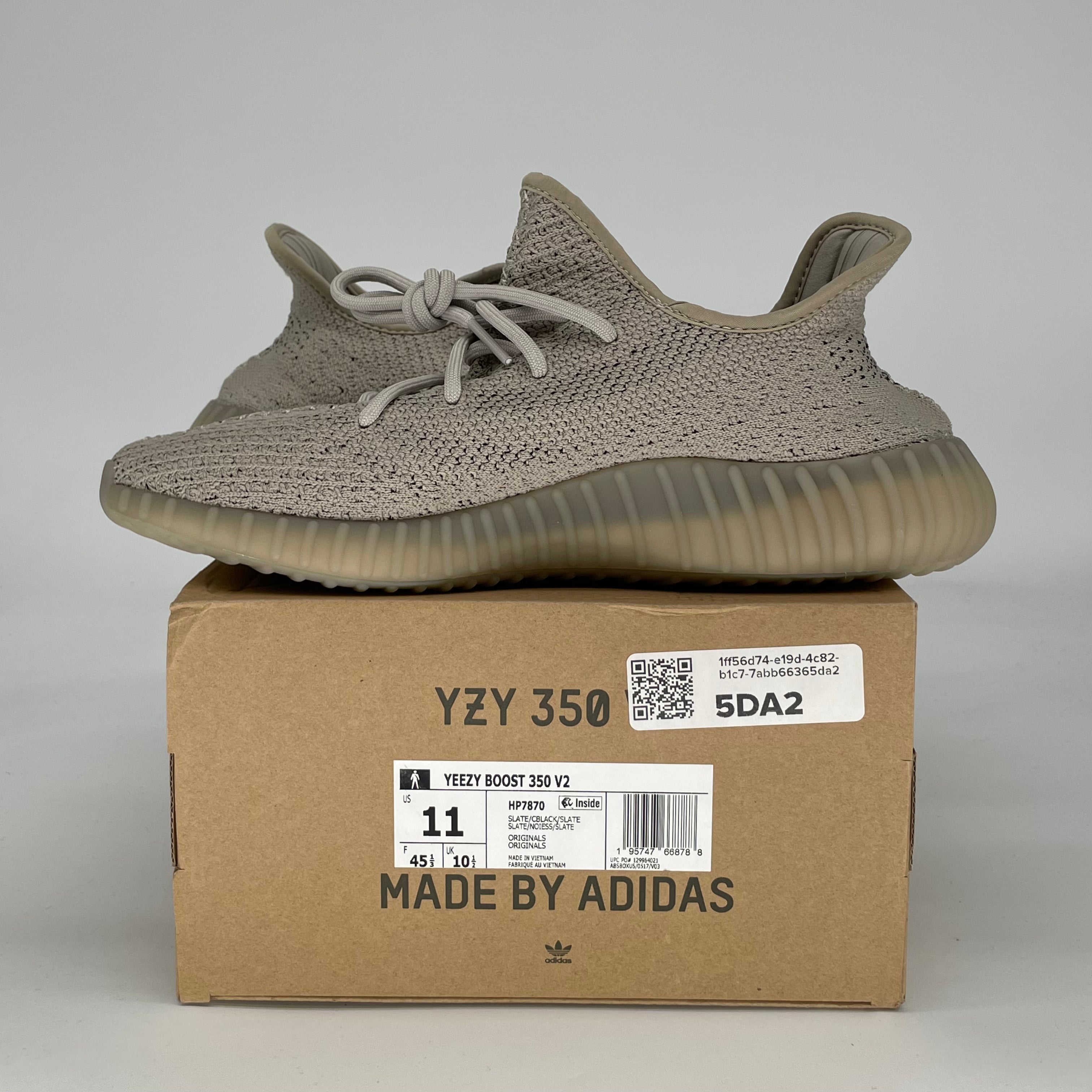 ADIDAS YEEZY 350 V2 SLATE HP7870 SIZE 11/12.5W