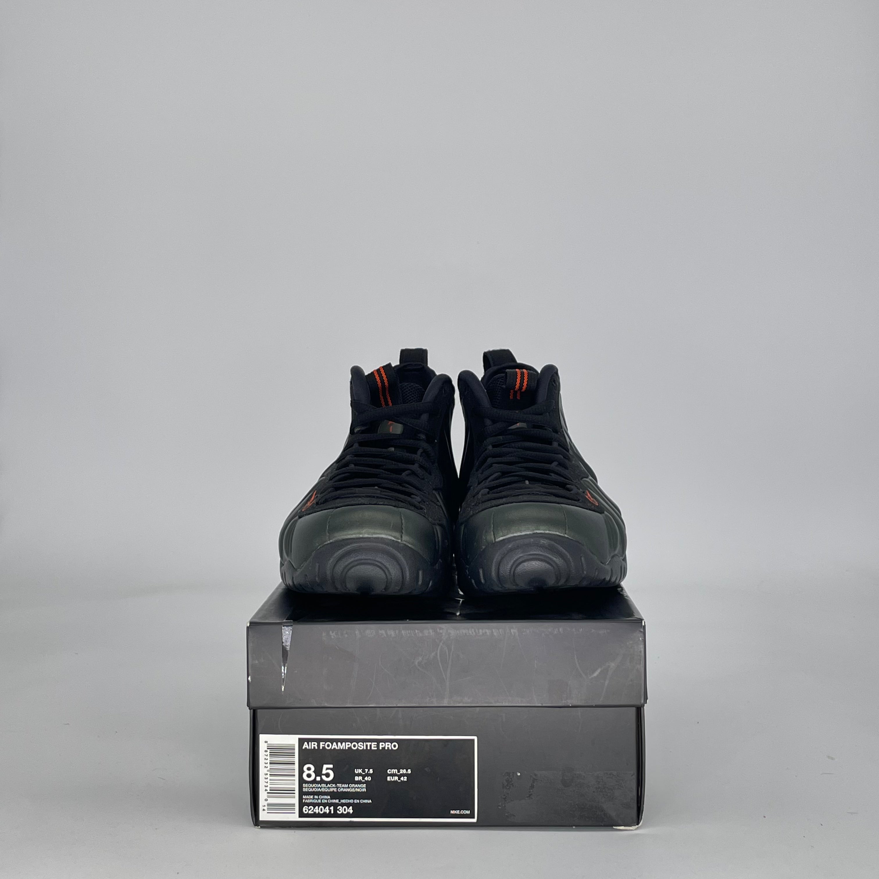 NIKE AIR FOAMPOSITE PRO SEQUOIA 624041-304 SIZE 8.5/10W