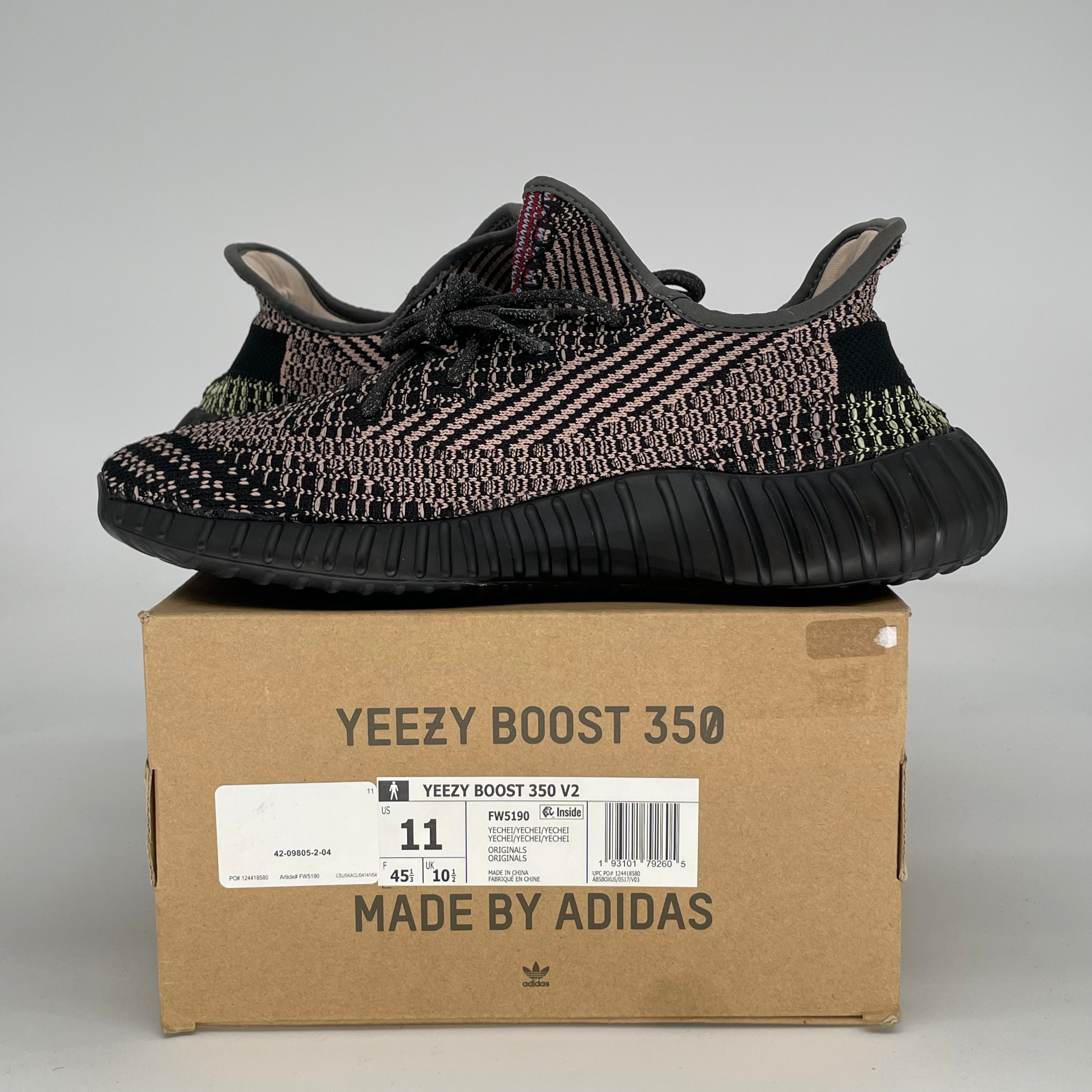 ADIDAS YEEZY 350 V2 YECHEIL FW5190 FW5190 SIZE 11/12.5W
