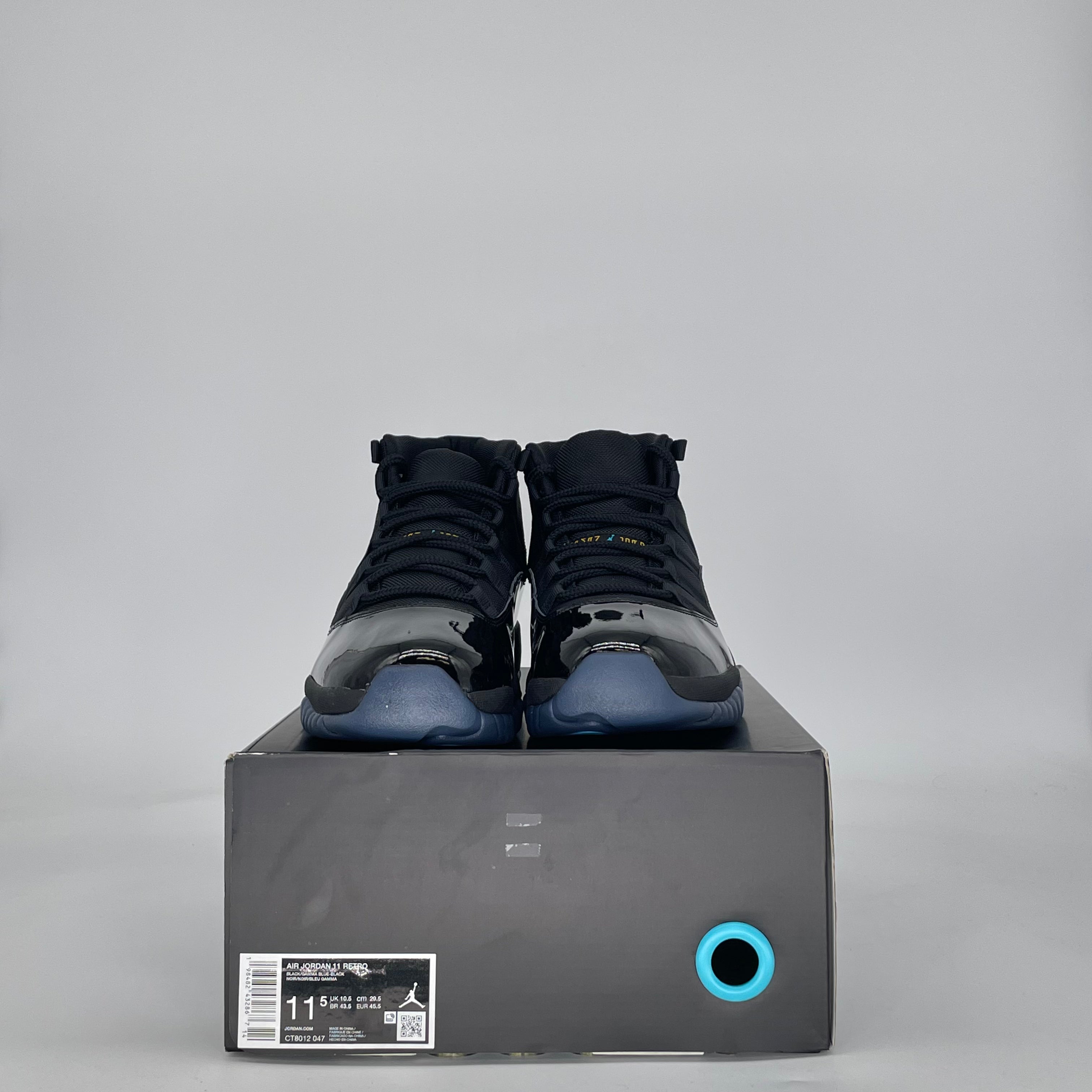 AIR JORDAN 11 GAMMA BLUE CT8012-047 SIZE 11.5/13W