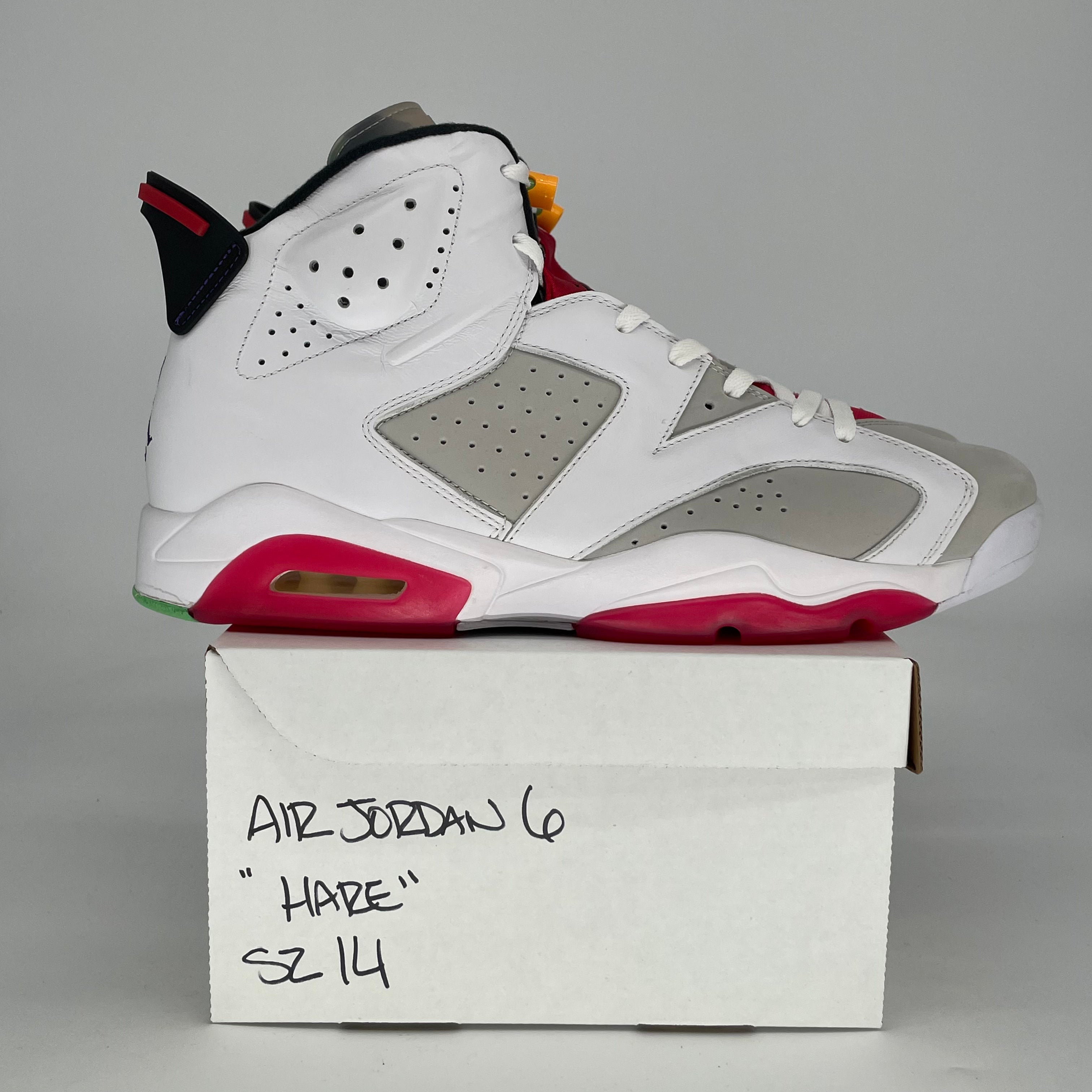 AIR JORDAN 6 HARE CT8529-062 SIZE 14/15.5W