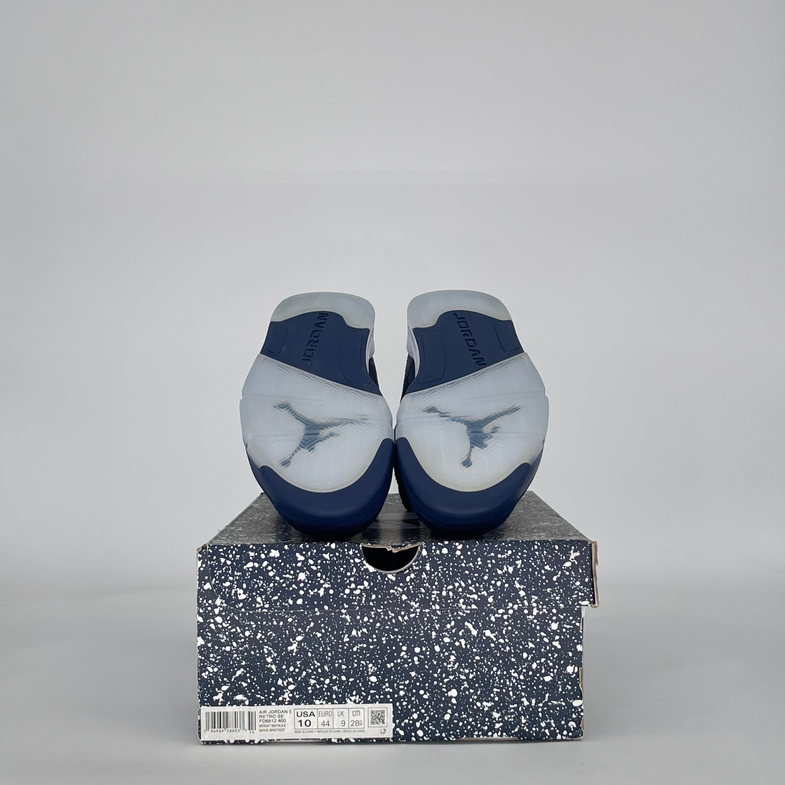 AIR JORDAN 5 MIDNIGHT NAVY FD6812-400 SIZE 10/11.5W