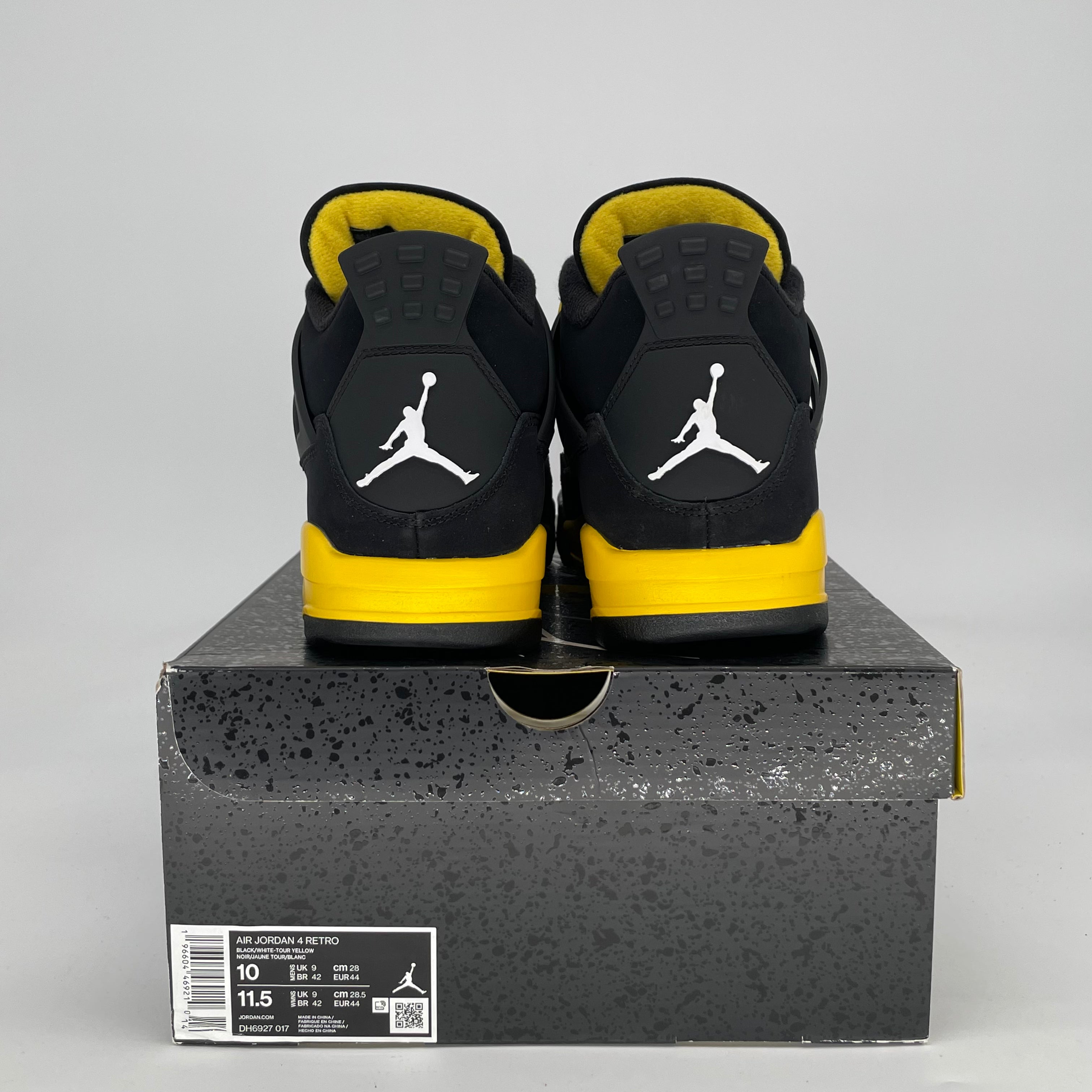 AIR JORDAN 4 THUNDER DH6927-017 SIZE 10/11.5W