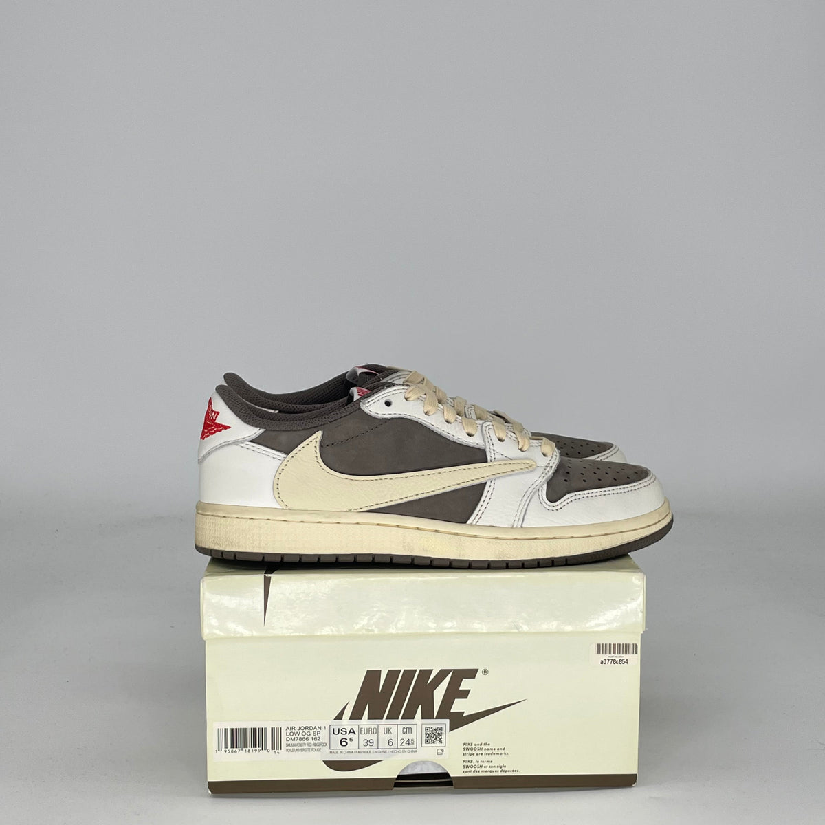 Jordan 1 Retro Low OG SP Travis Scott Reverse Mocha