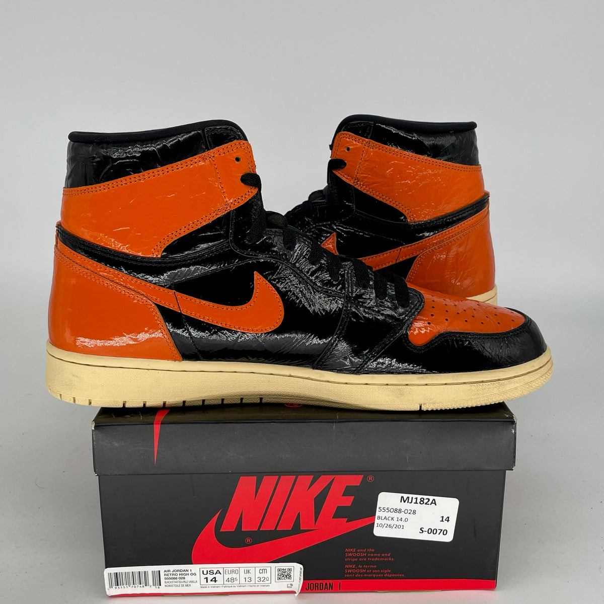 Jordan 1 Retro High Shattered Backboard 3.0