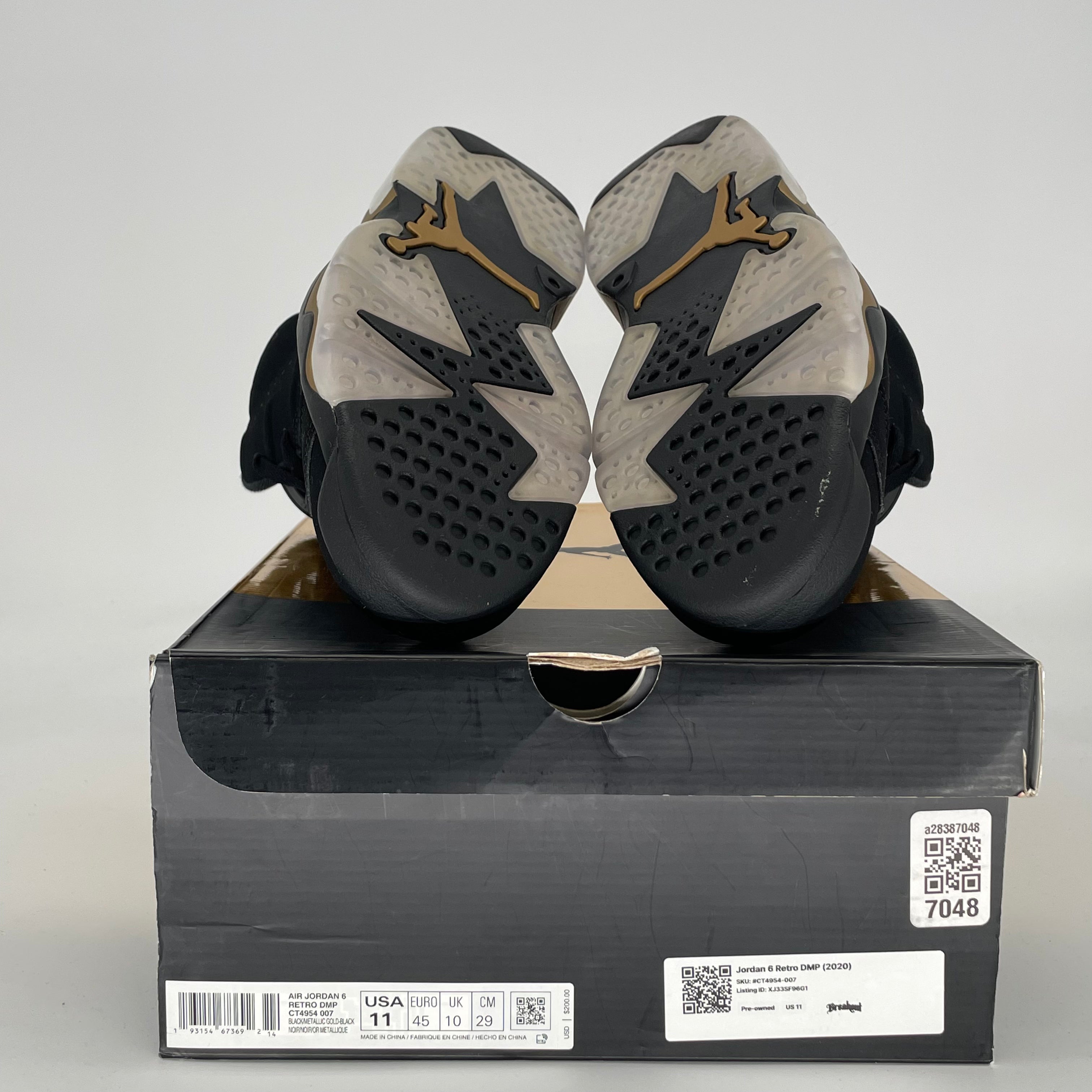 AIR JORDAN 6 DMP CT4954-007 SIZE 11/12.5W