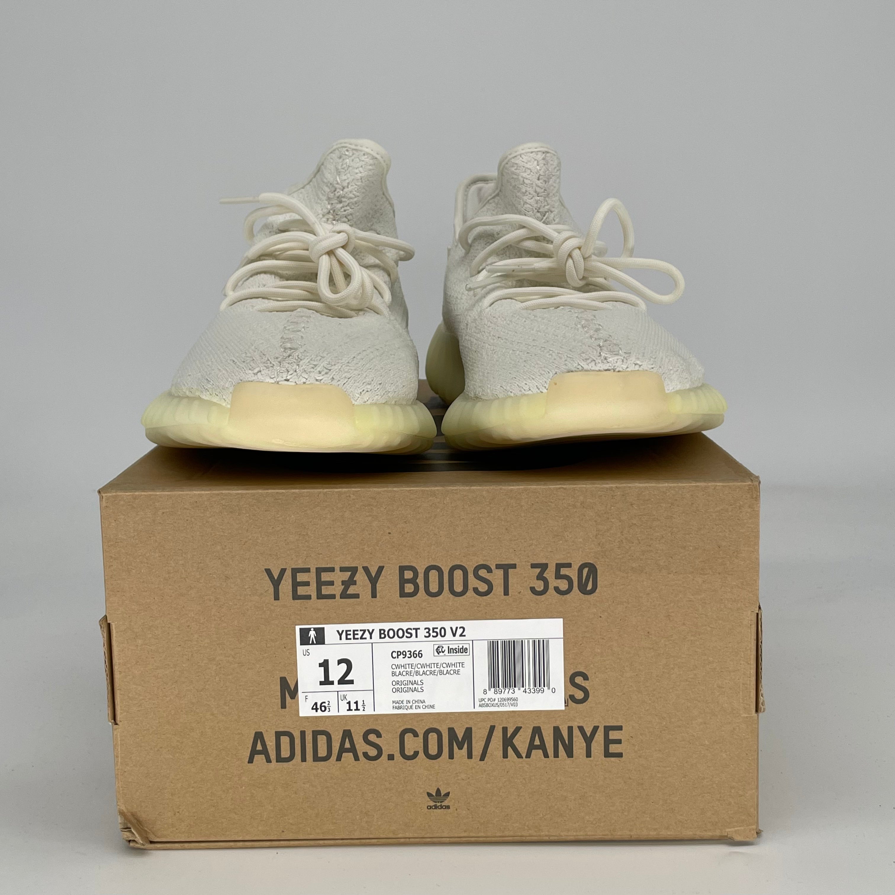 ADIDAS YEEZY 350 V2 CREAM CP9366 SIZE 12/13.5W