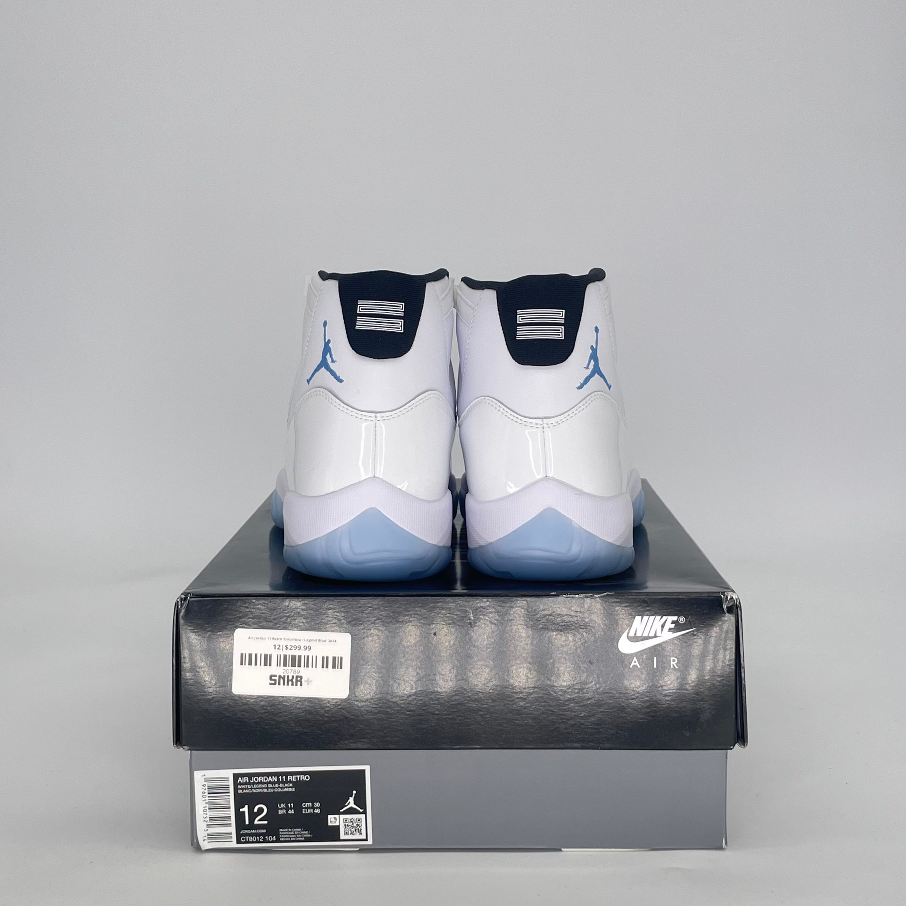 AIR JORDAN 11 LEGEND BLUE CT8012-104 SIZE 12/13.5W