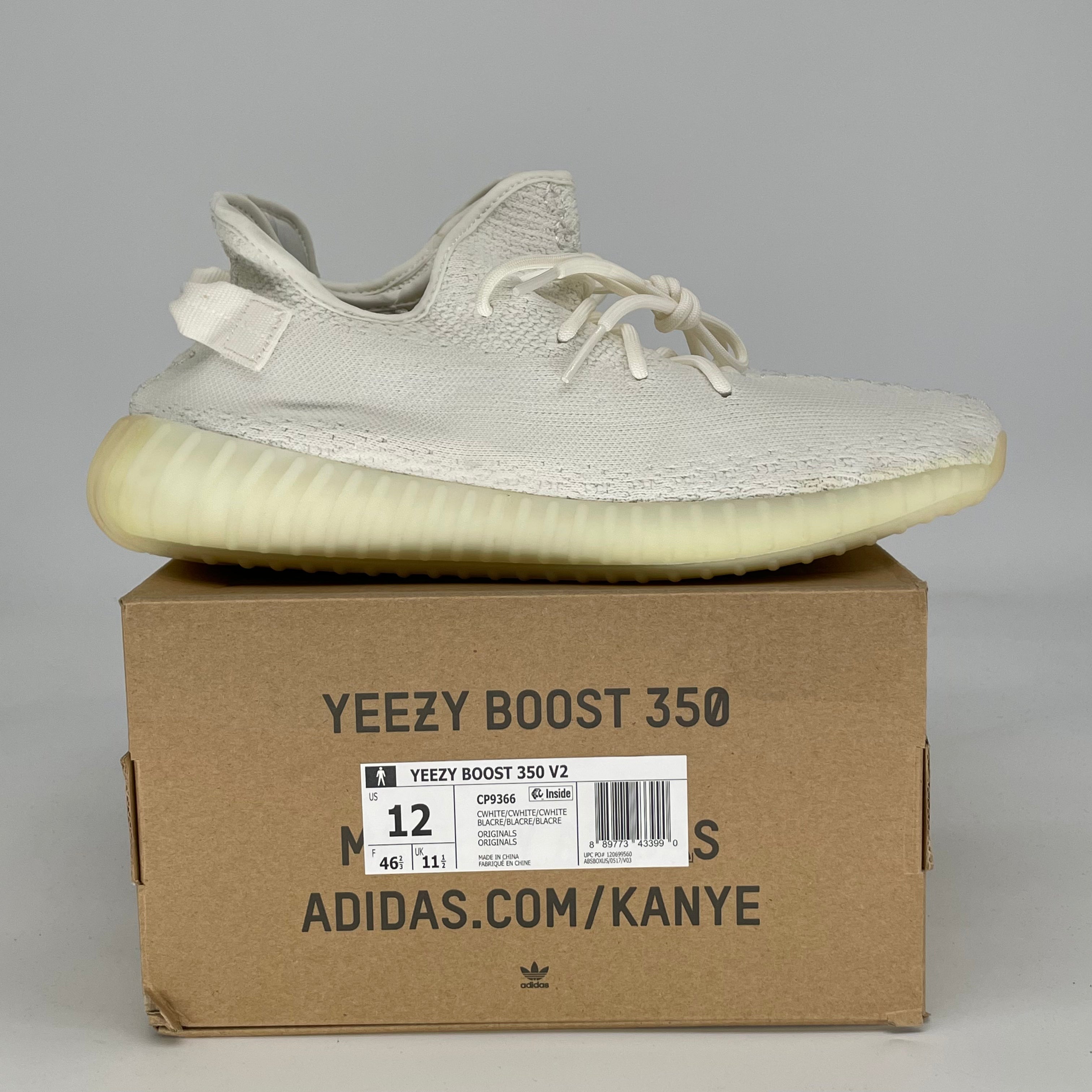 ADIDAS YEEZY 350 V2 CREAM CP9366 SIZE 12/13.5W