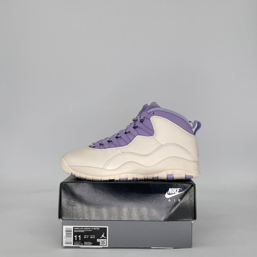 AIR JORDAN 10 HYDRANGEAS IQ0388-101 SIZE 9.5/11W