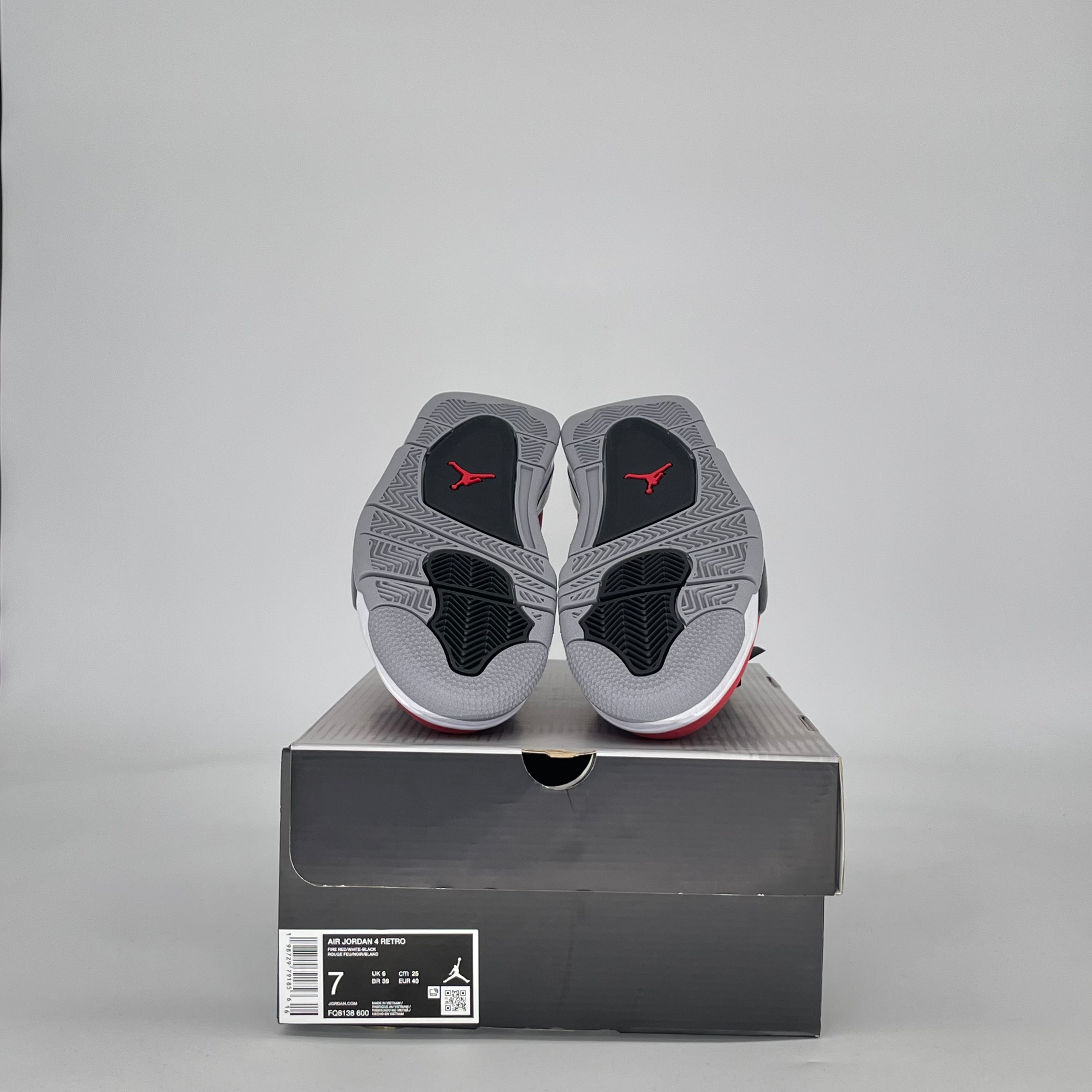 AIR JORDAN 4 TORO BRAVO FQ8138-600 SIZE 7/8.5W GS