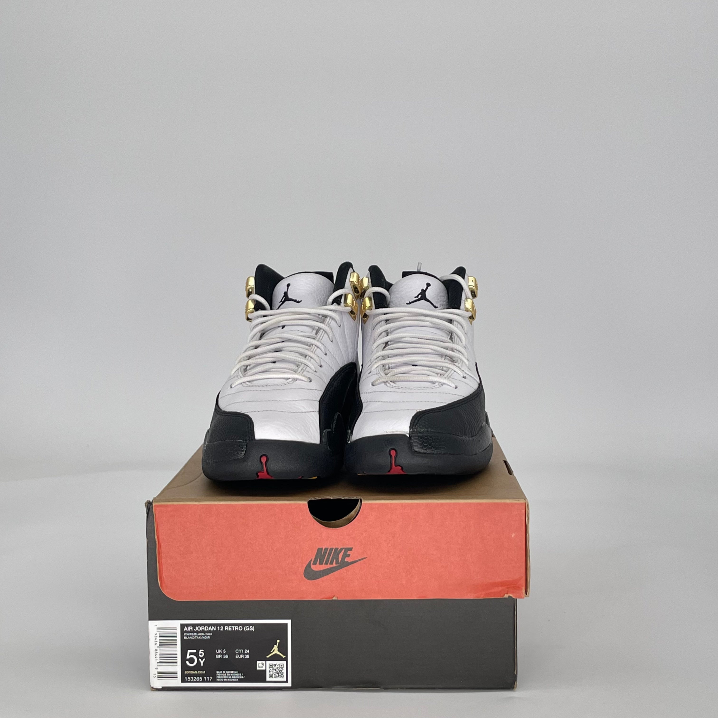 AIR JORDAN 12 TAXI (2025) 153265-117 SIZE 5.5/7W