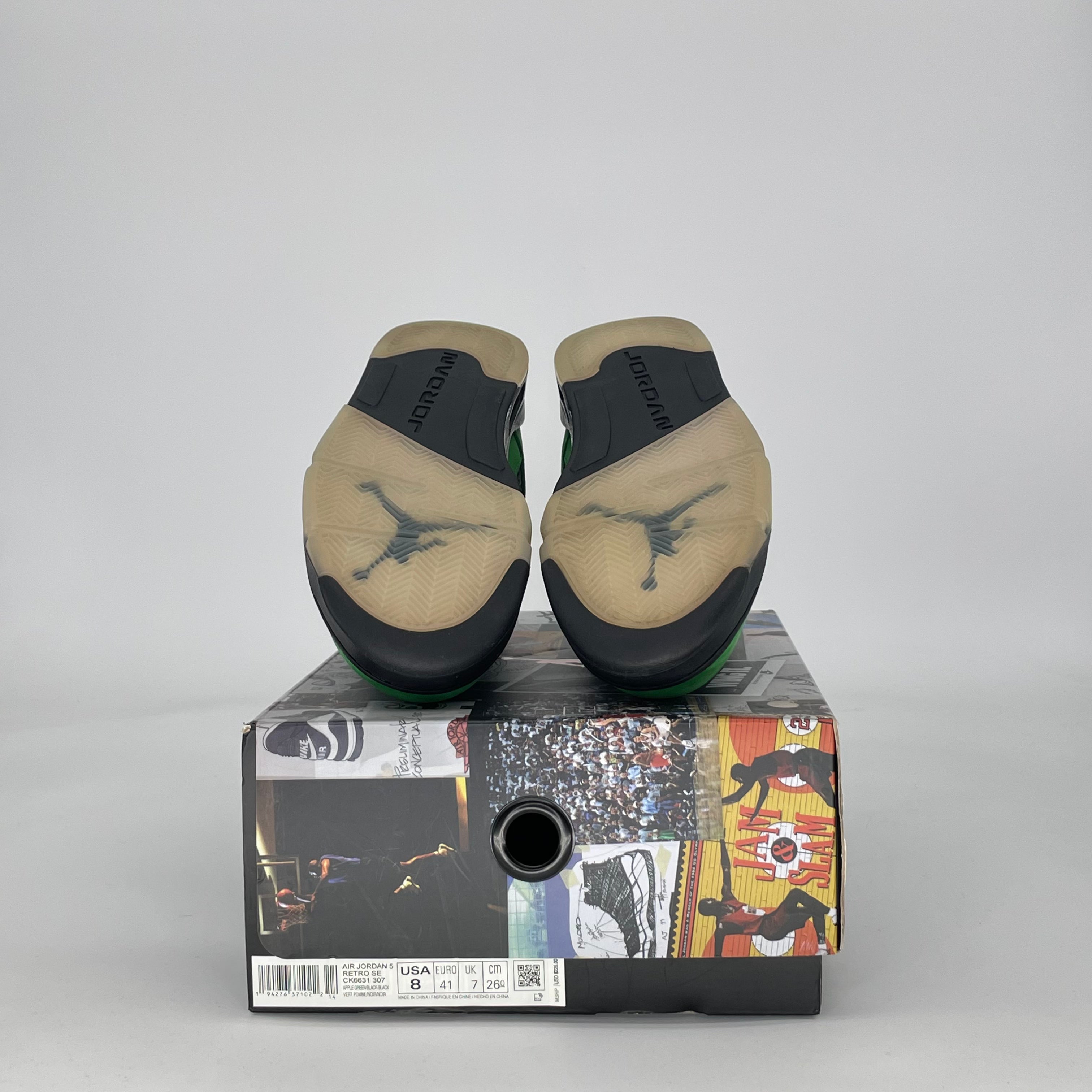 AIR JORDAN 5 SE OREGON CK6631-307 SIZE 8/9.5W